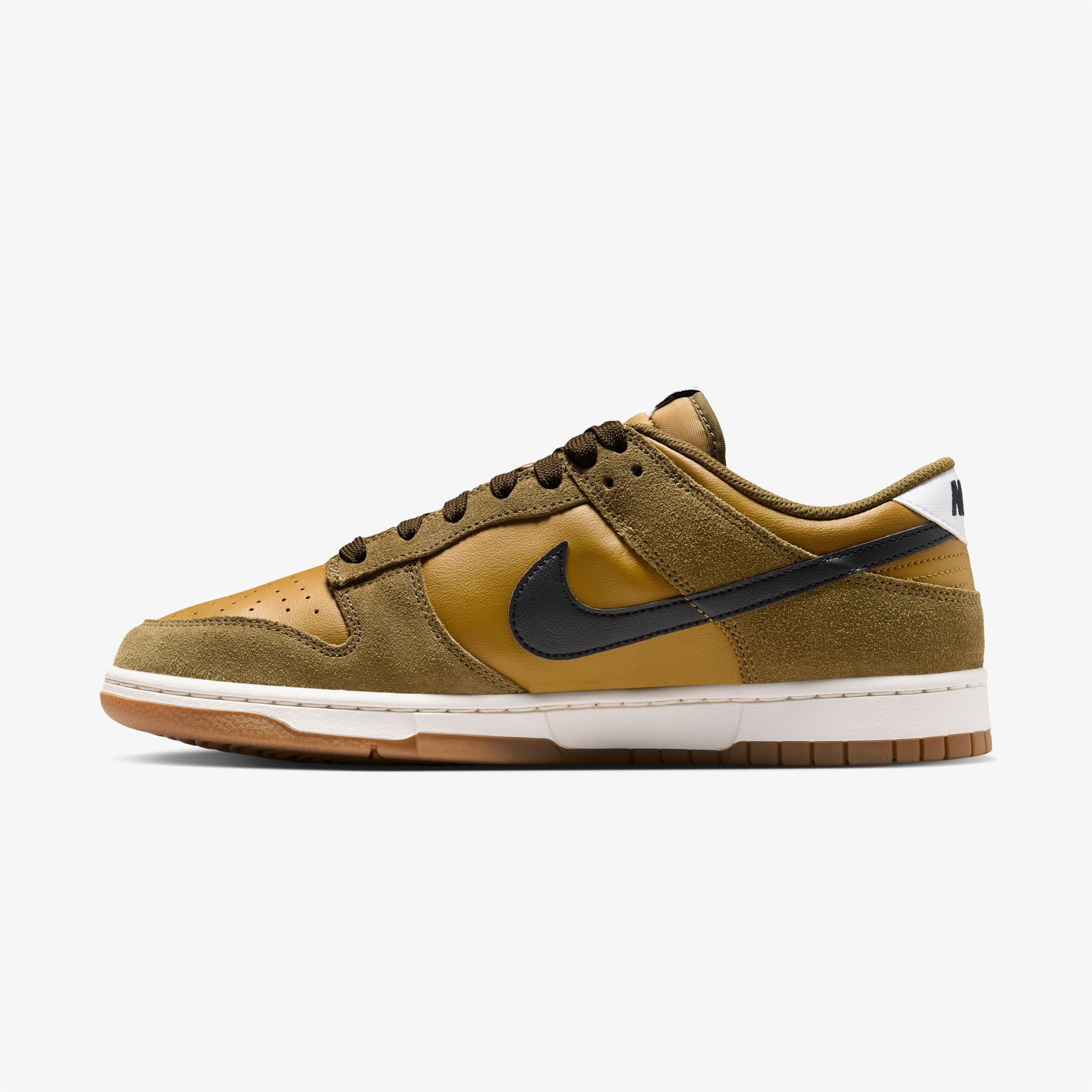 Nike Dunk Low Retro SE Ochre Olive Flak Gum Erkek Kahverengi Spor Ayakkabı