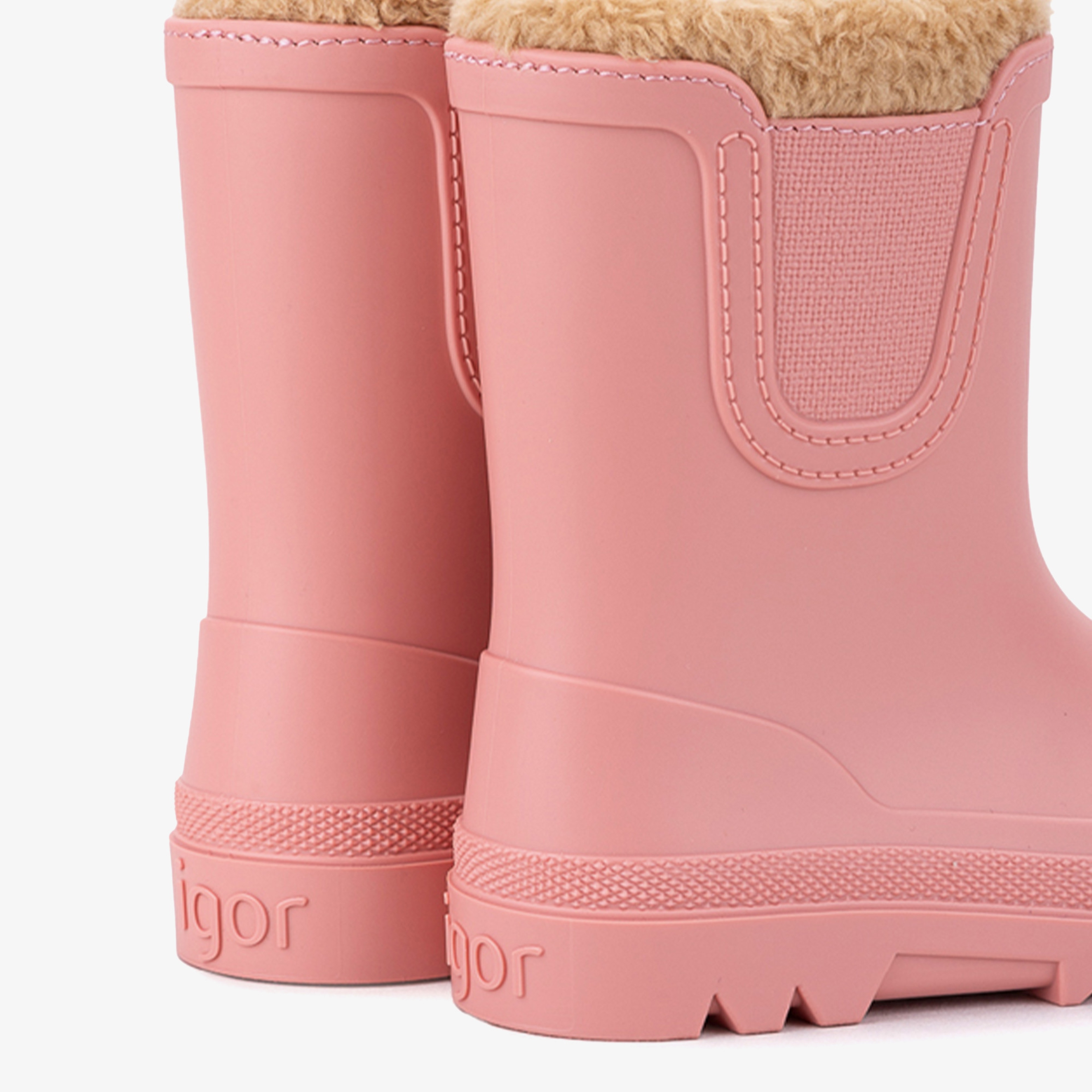 Igor Verona Borreguito Kürklü Bebek Pembe Bot