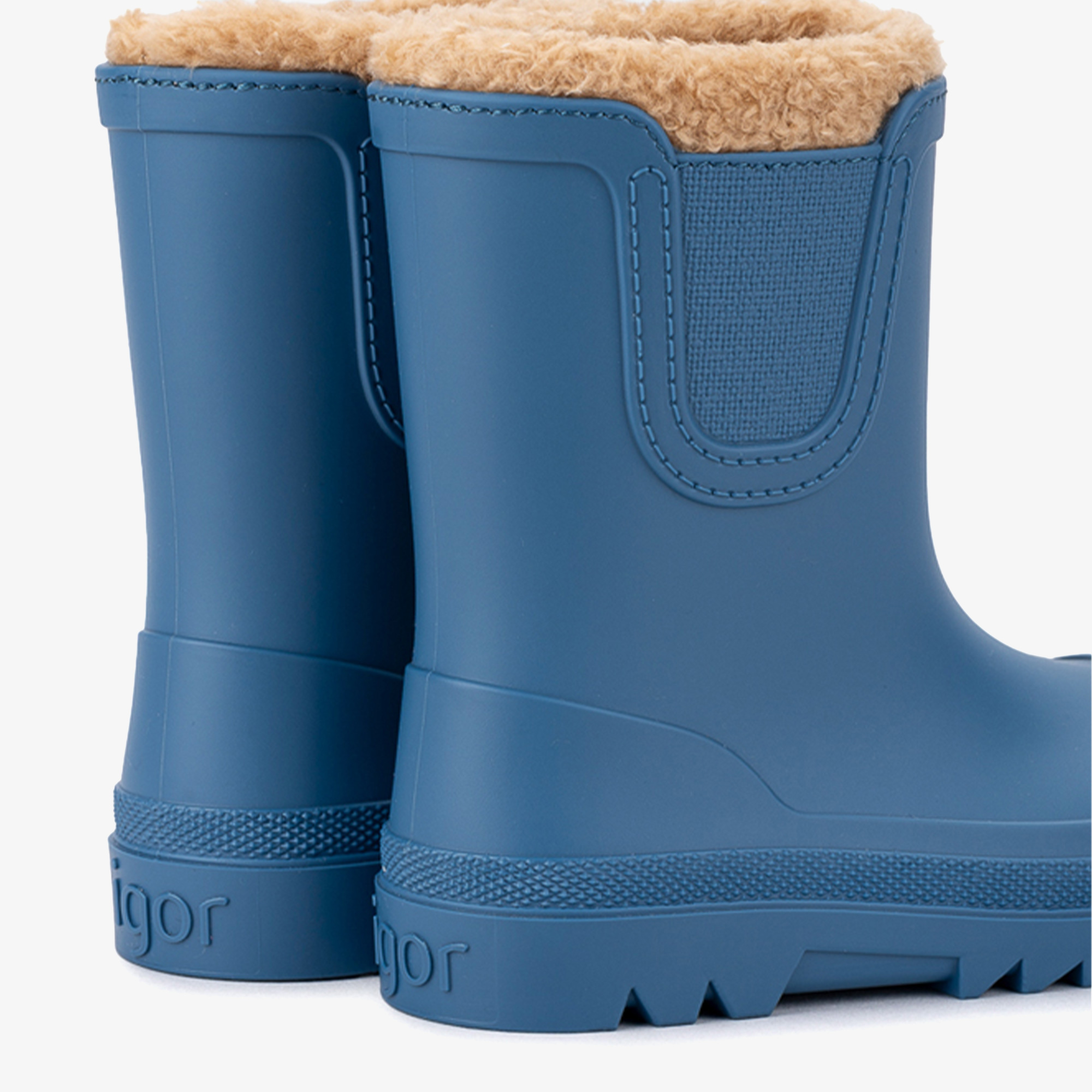 Igor Verona Borreguito Kürklü Bebek Mavi Bot