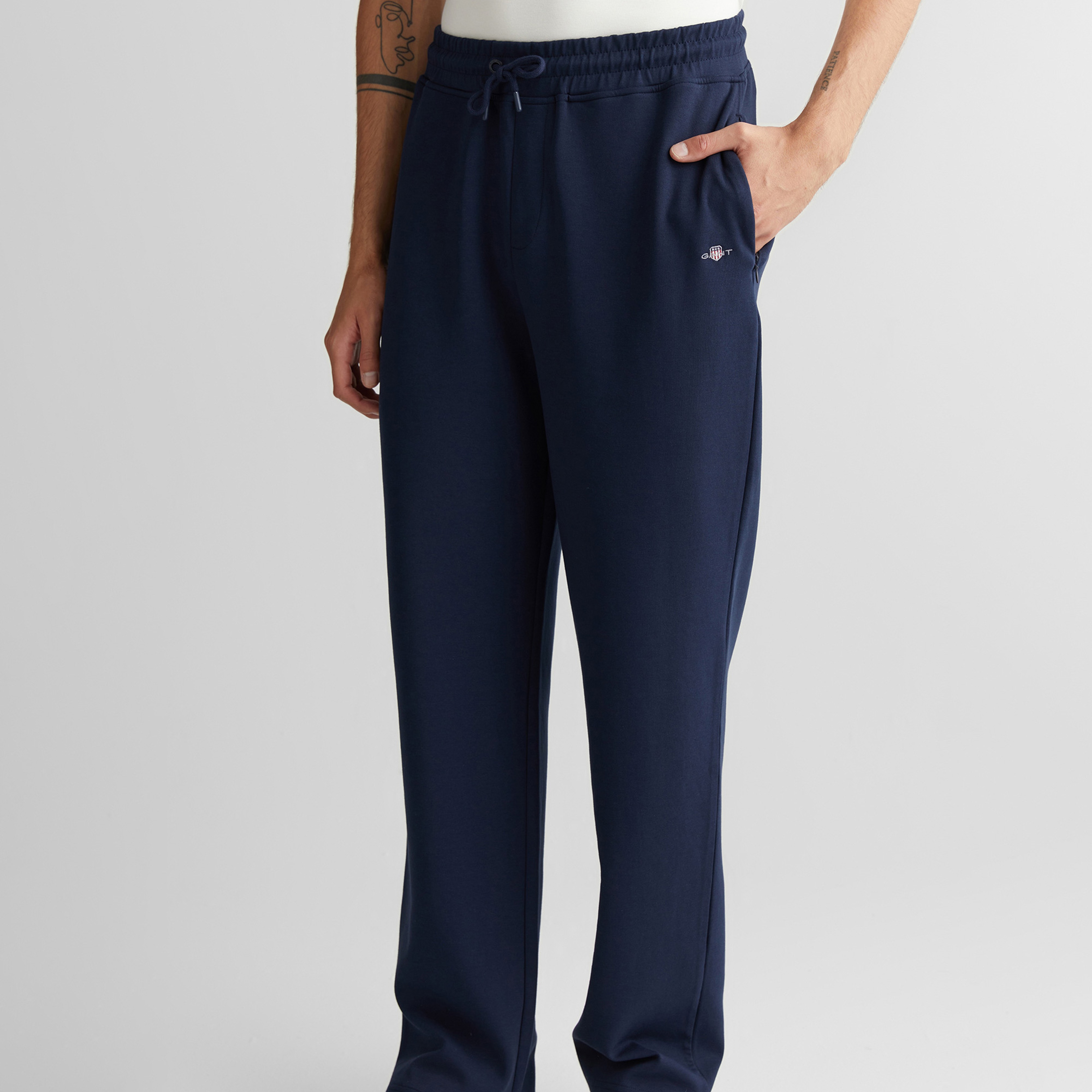 GANT Erkek Lacivert Relaxed Fit  Eşofman Altı