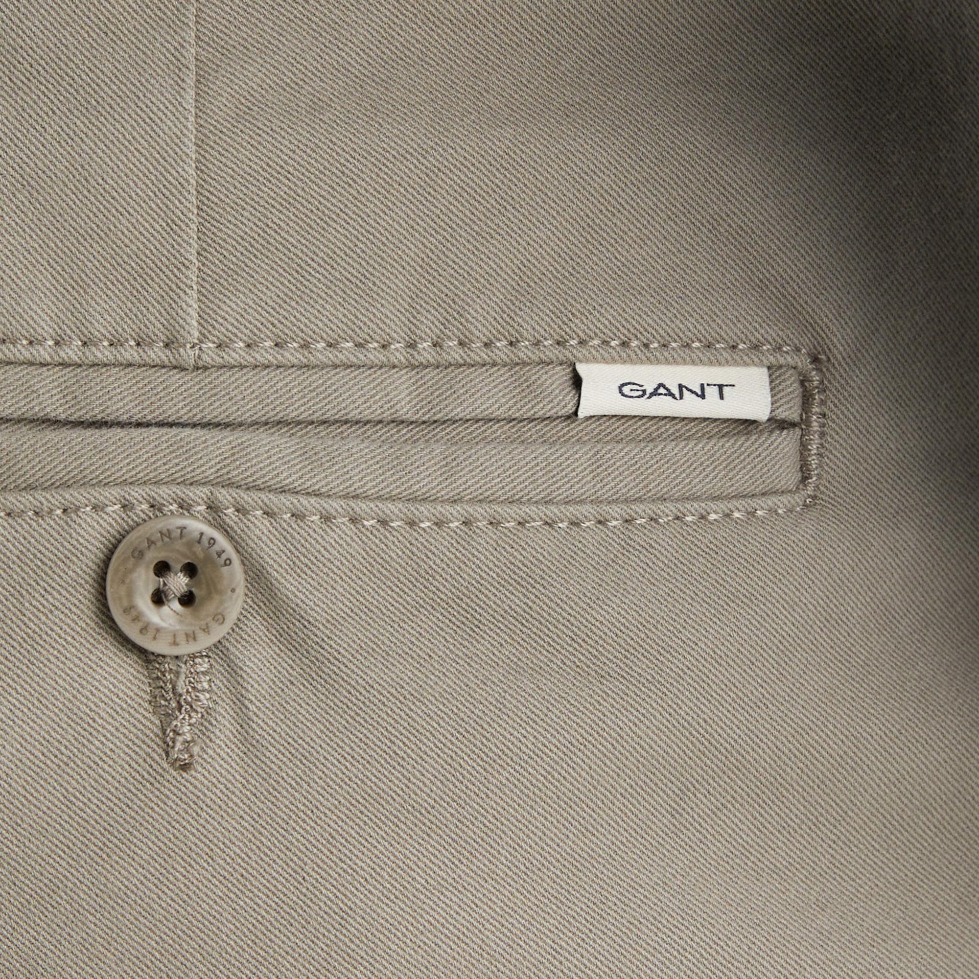 GANT Erkek Bej Slim Fit  Pantolon