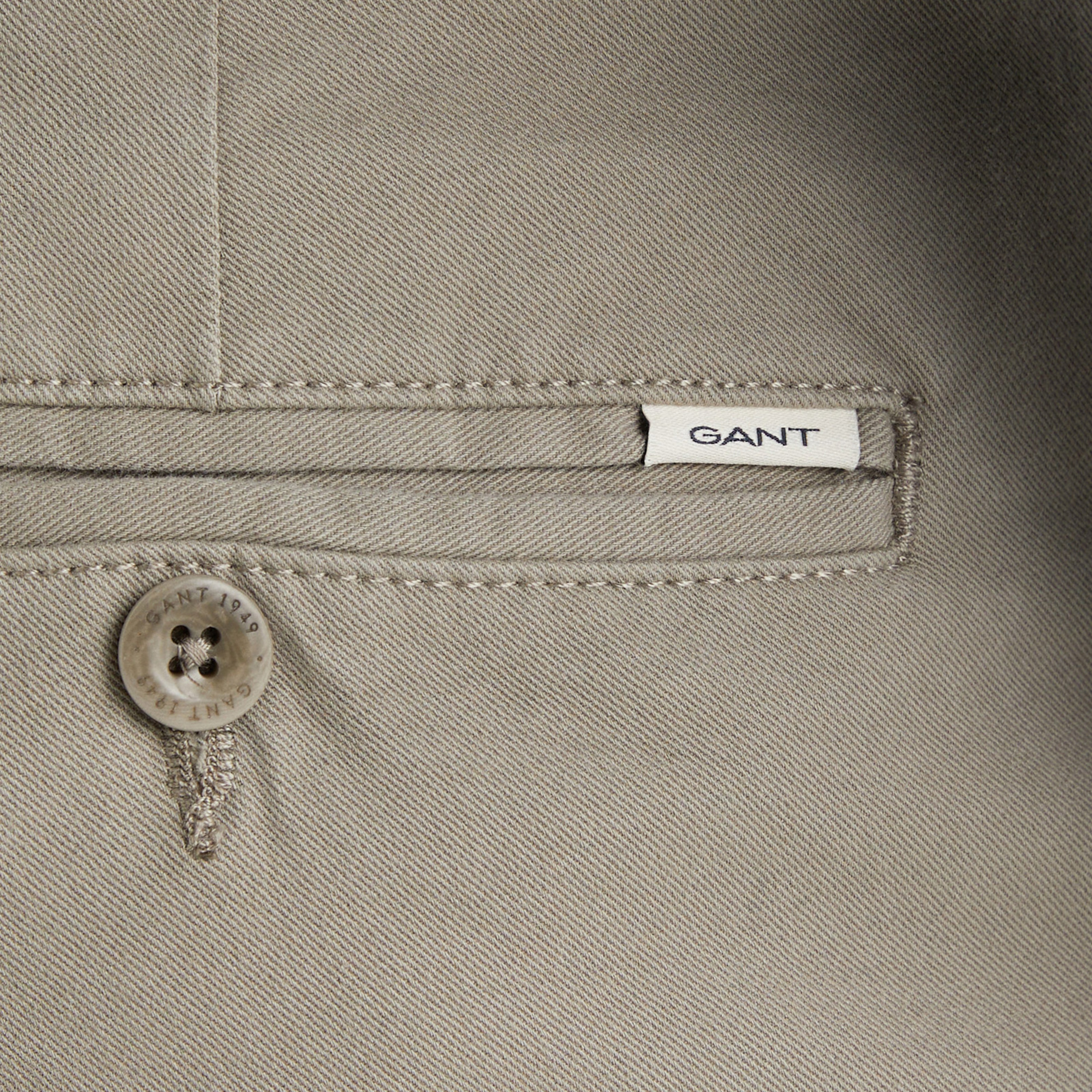 GANT Erkek Bej Slim Fit Pantolon