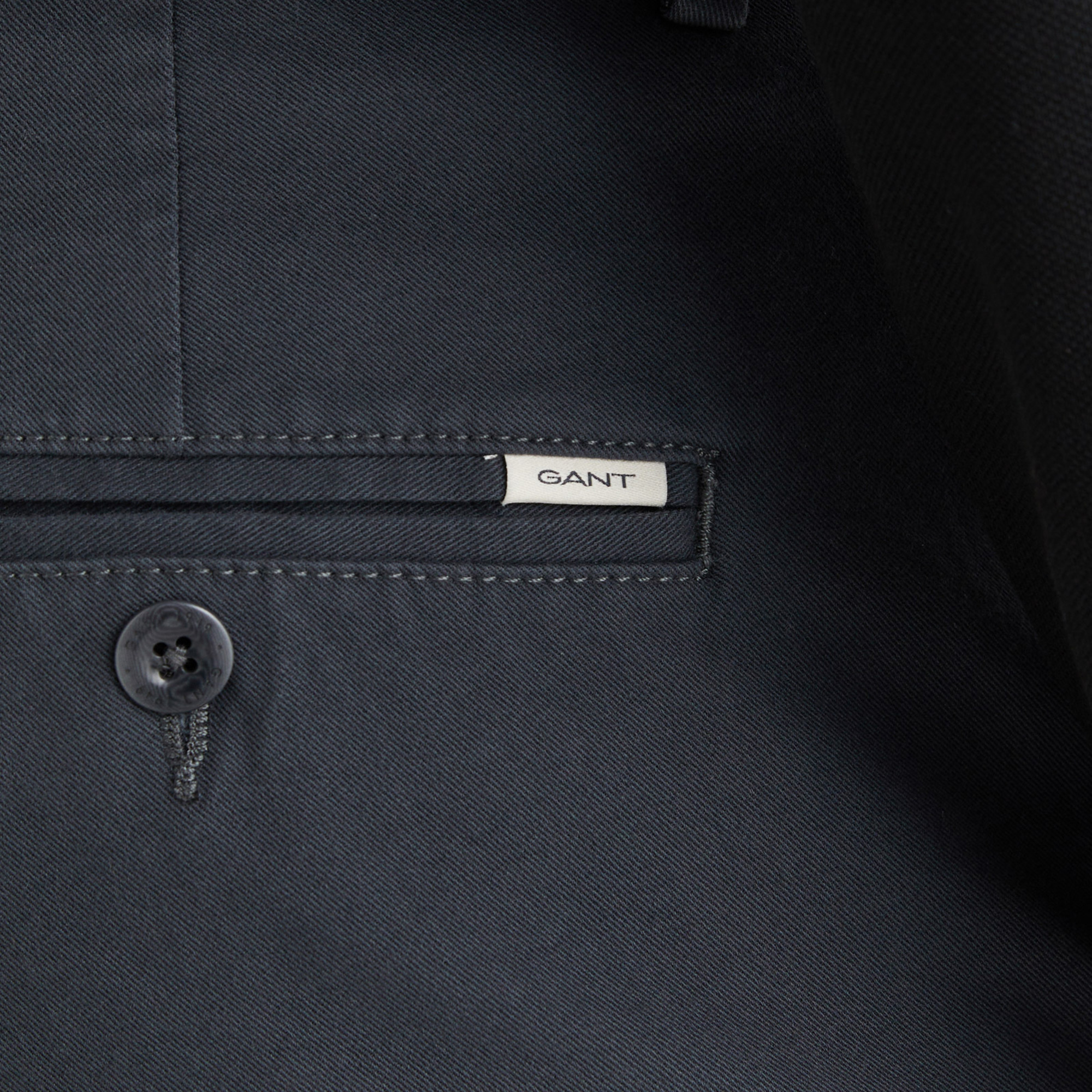 GANT Erkek Gri Slim Fit  Pantolon