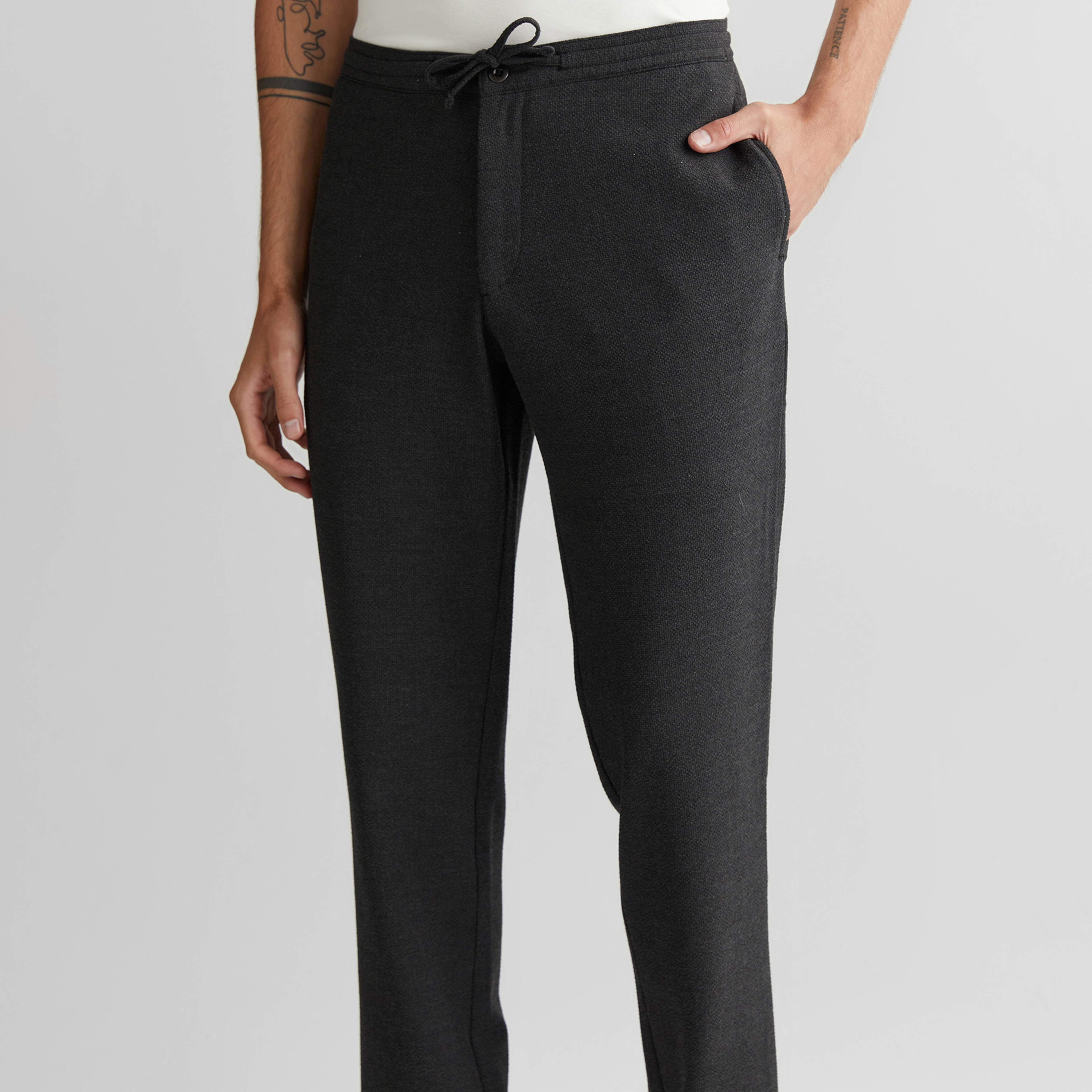 GANT Erkek Gri Regular Fit Pantolon