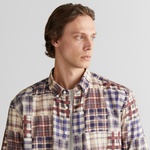 GANT Erkek Bordo Relaxed Fit  Gömlek