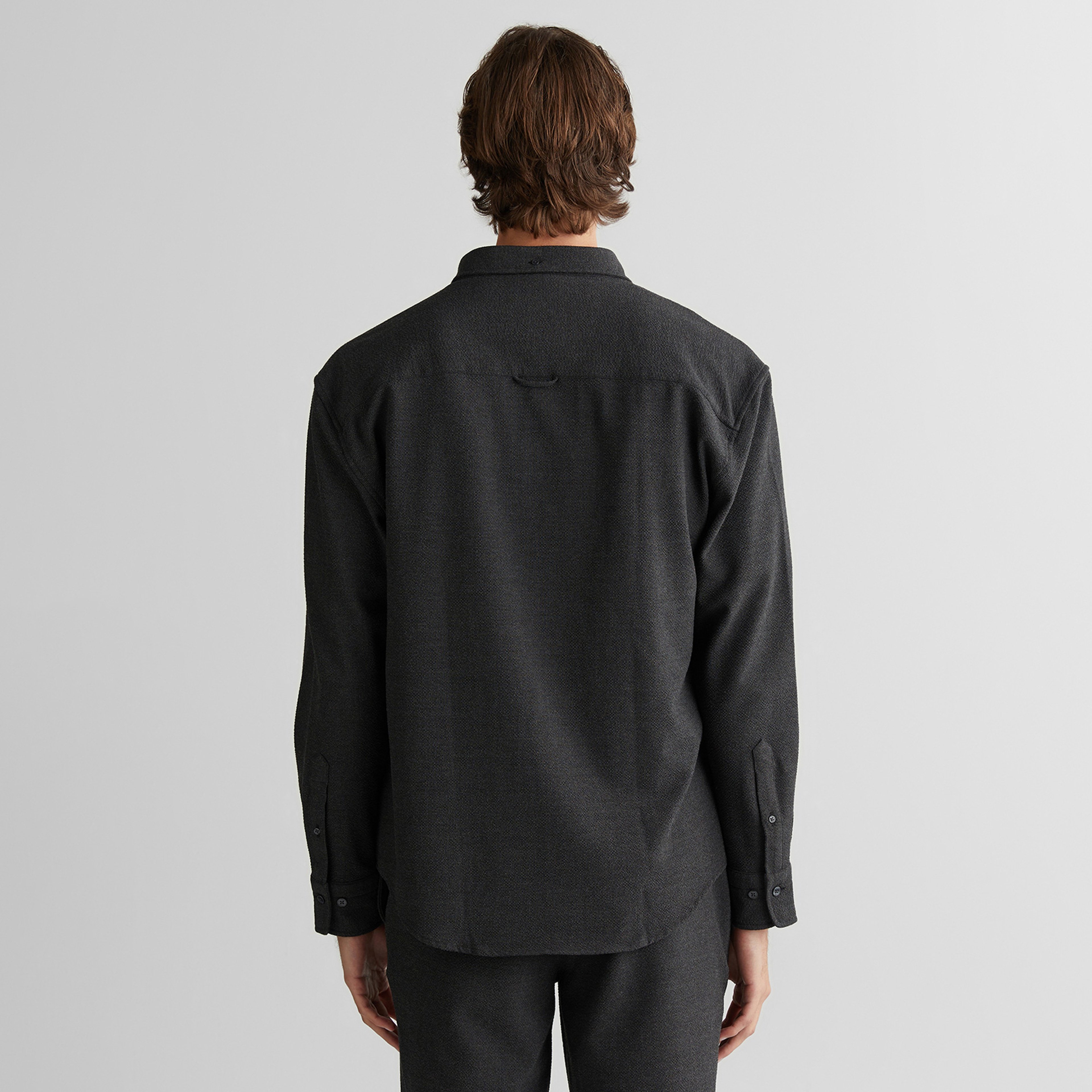 GANT Erkek Gri Relaxed Fit  Gömlek