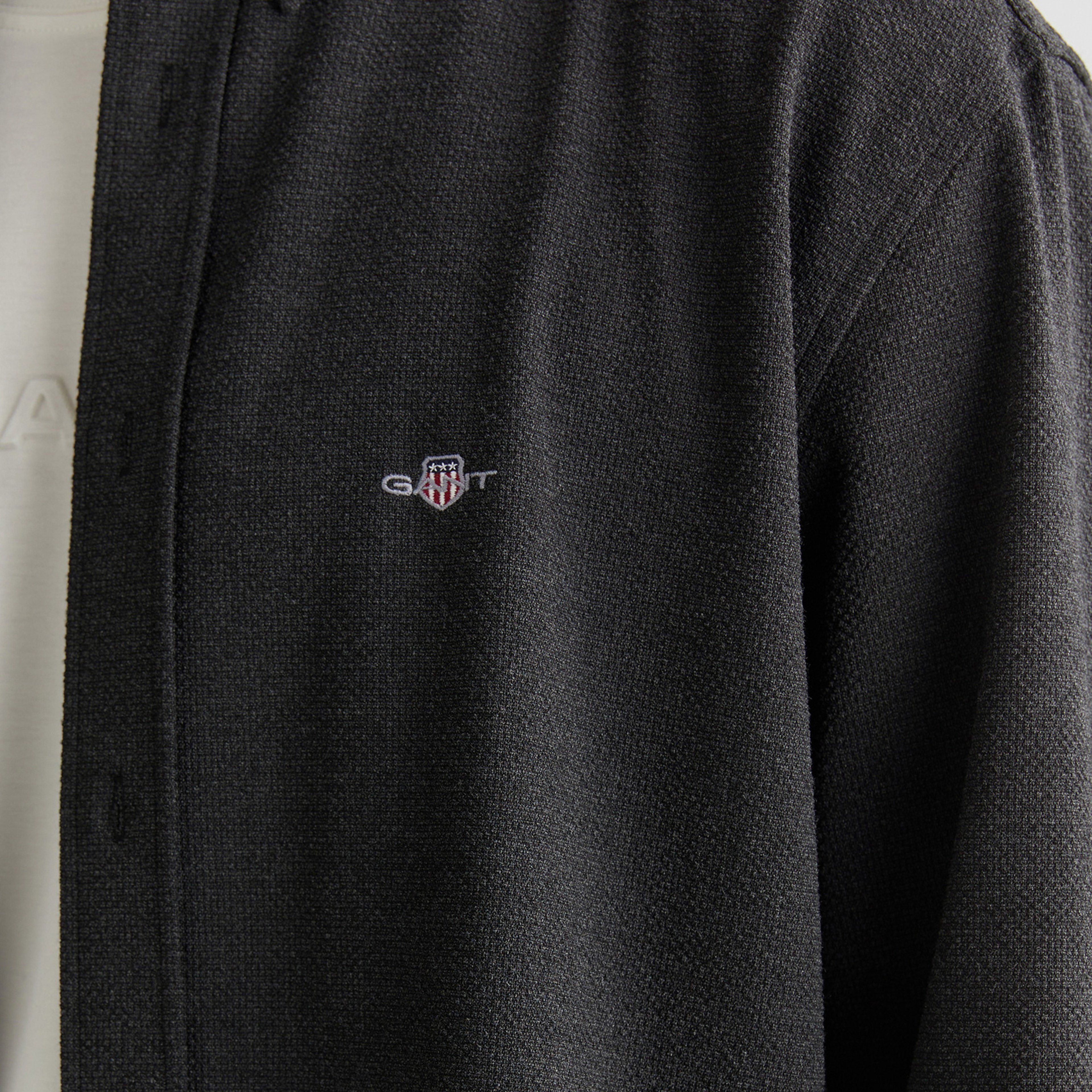 GANT Erkek Gri Relaxed Fit  Gömlek