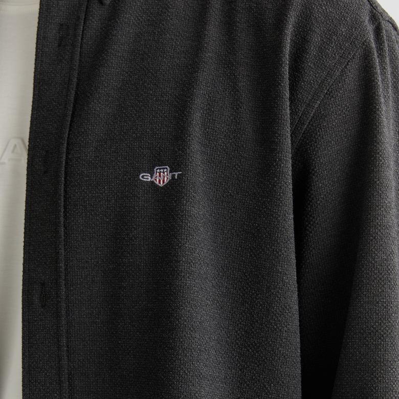 GANT Erkek Gri Relaxed Fit  Gömlek