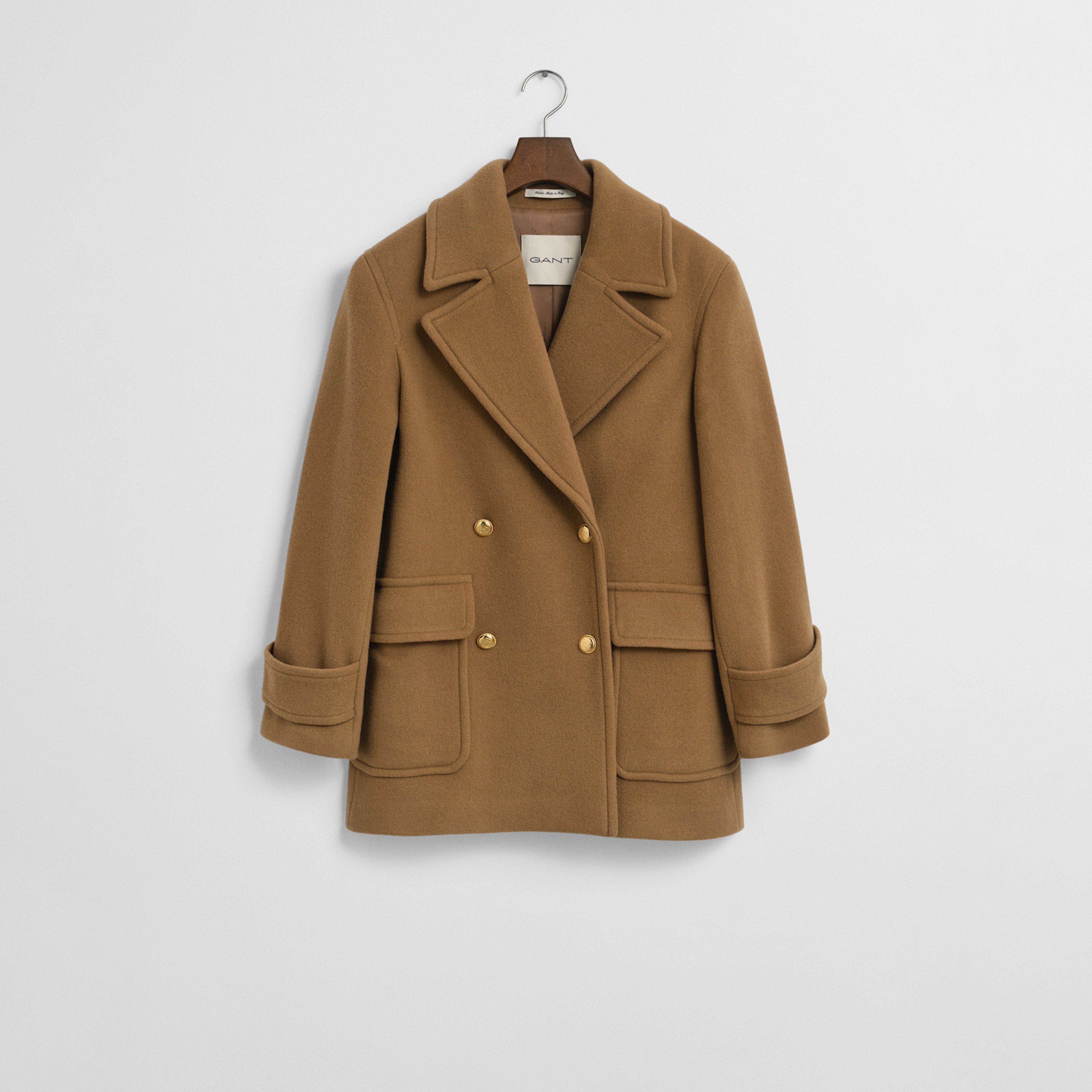 GANT Kadın Kahverengi Regular Fit Mont