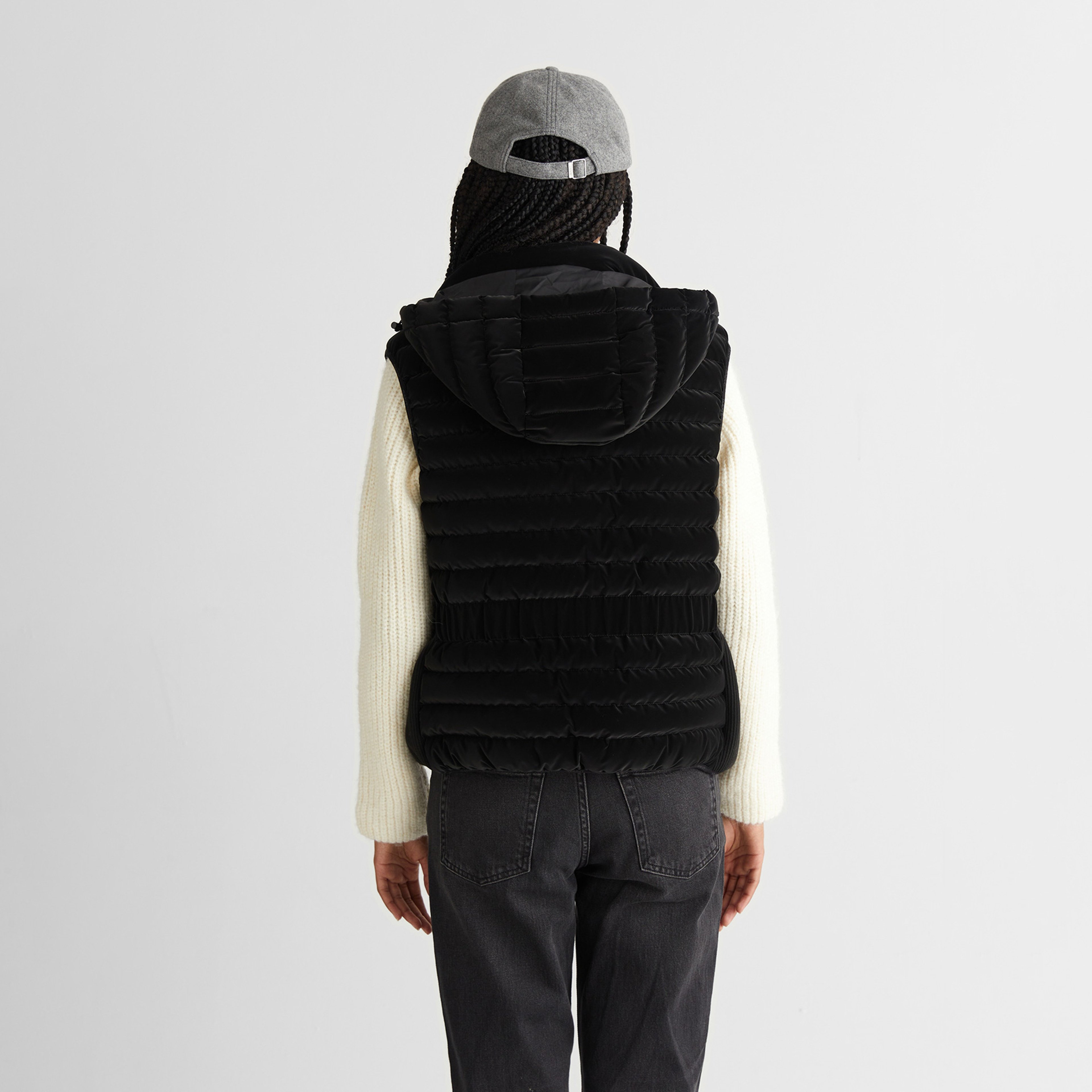 GANT Kadın Siyah Regular Fit Yelek