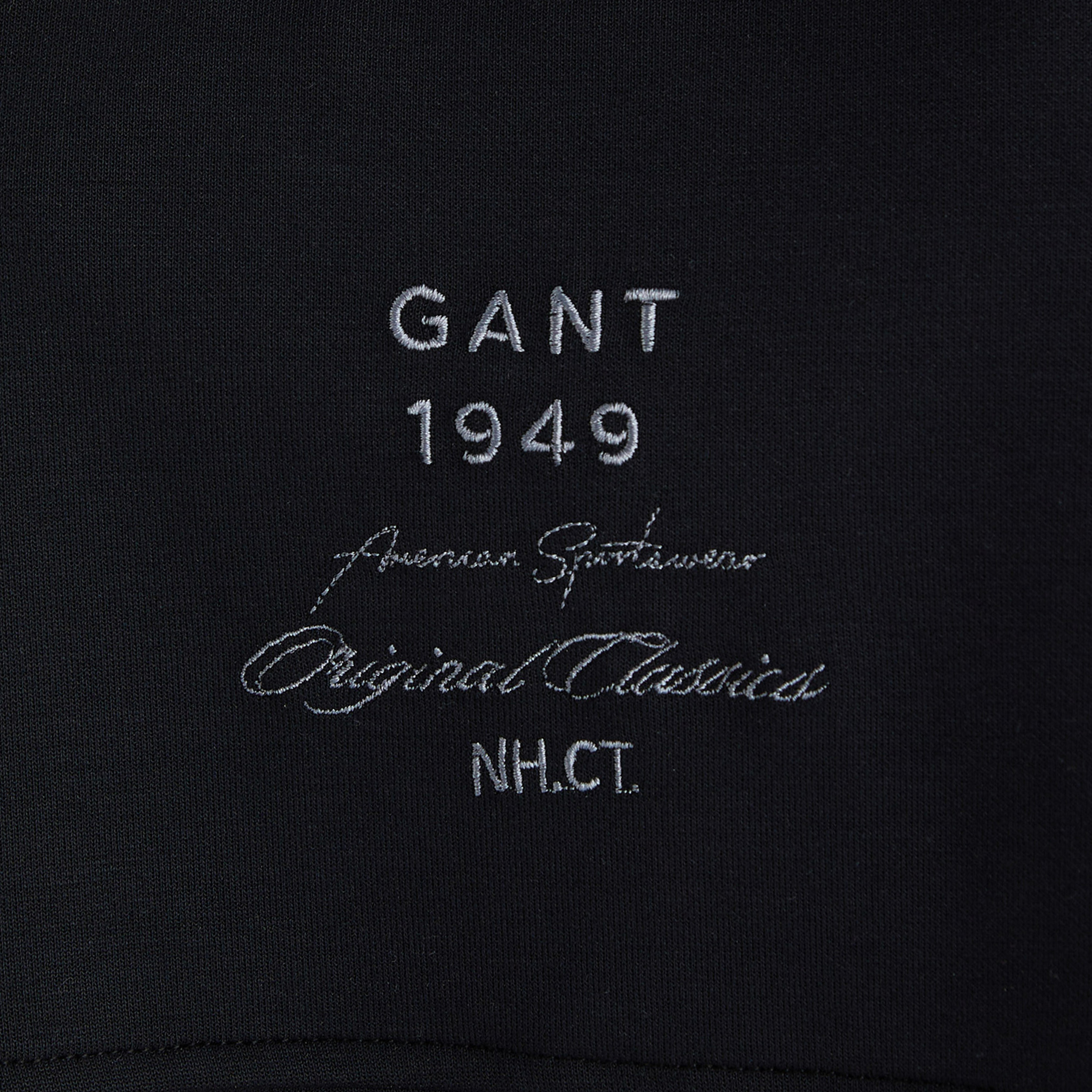 GANT Kadın Siyah Relaxed Fit Polo Yaka Polo