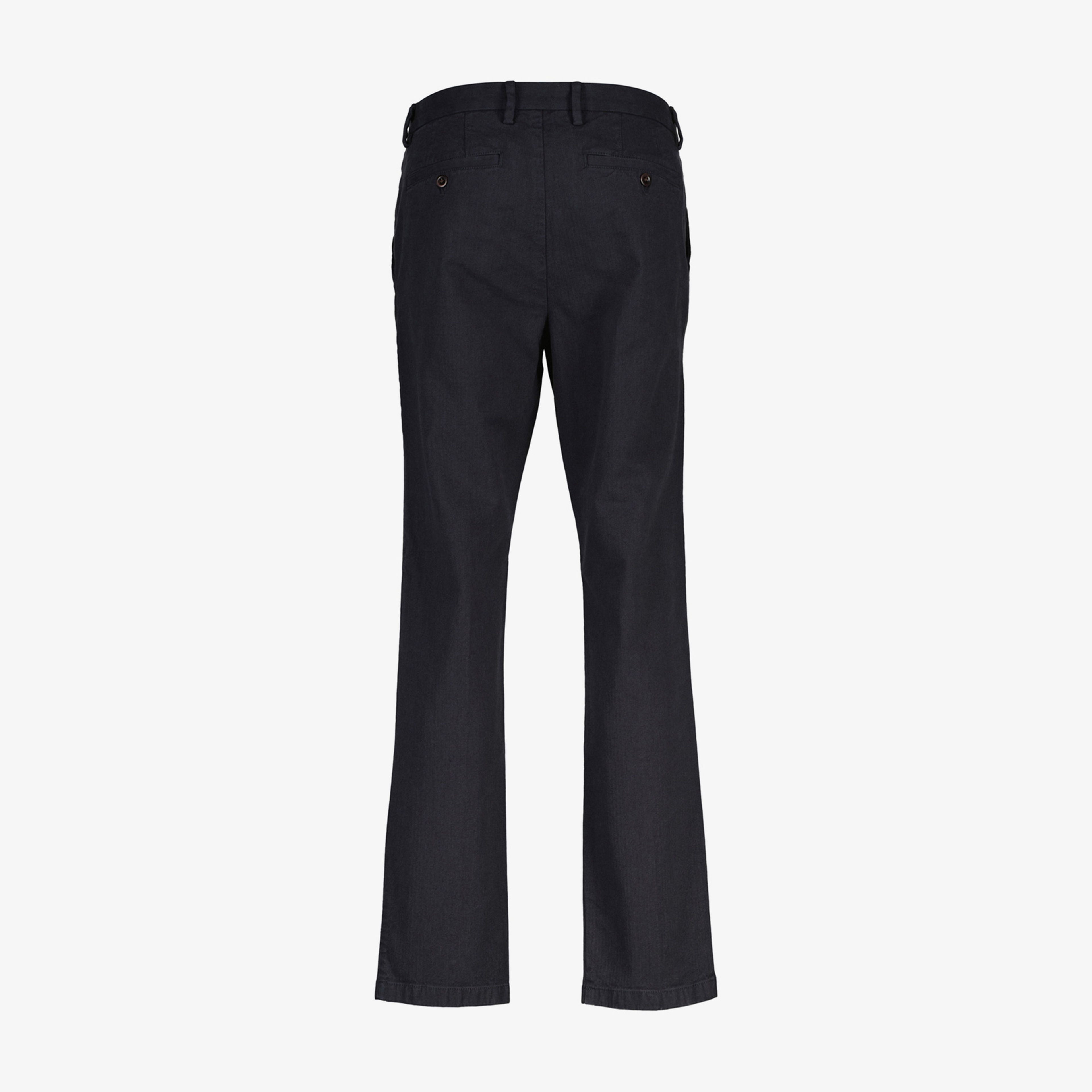 GANT Erkek Siyah Slim Fit Casual Herringbone Pantolon