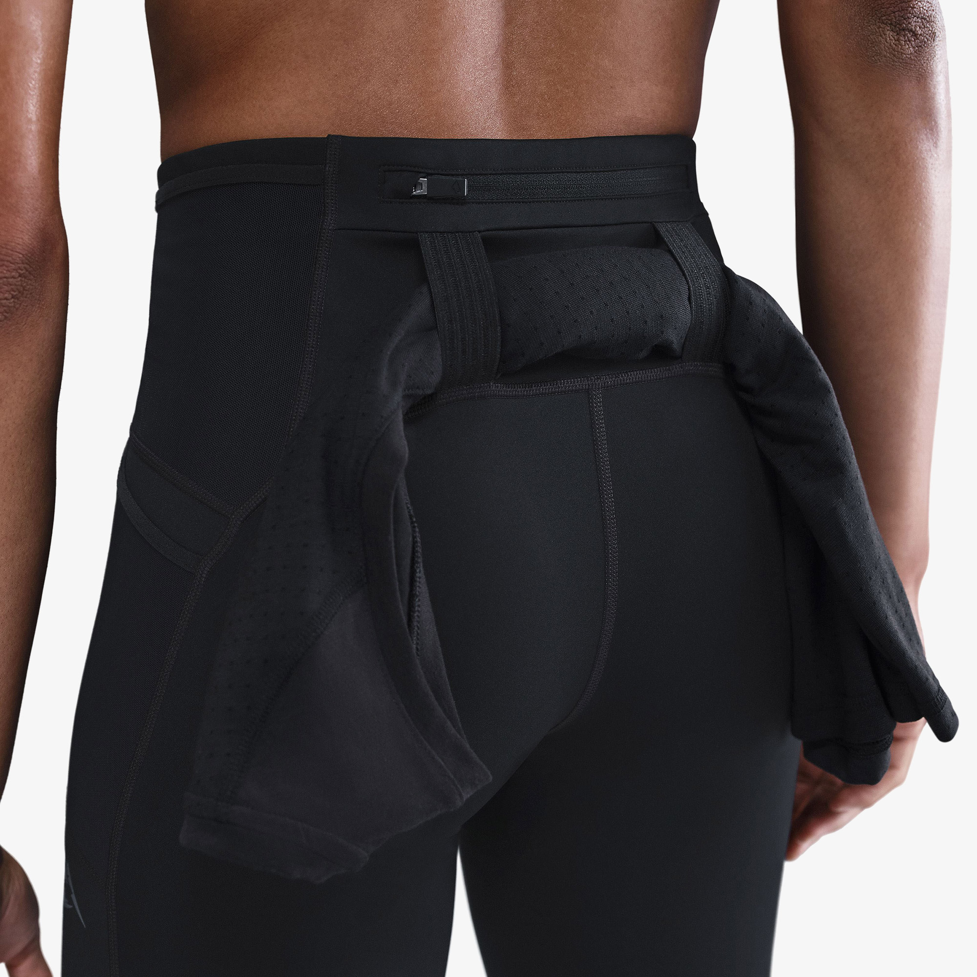 Nike Dri-Fit Trail Heritage Kadın Siyah Tayt