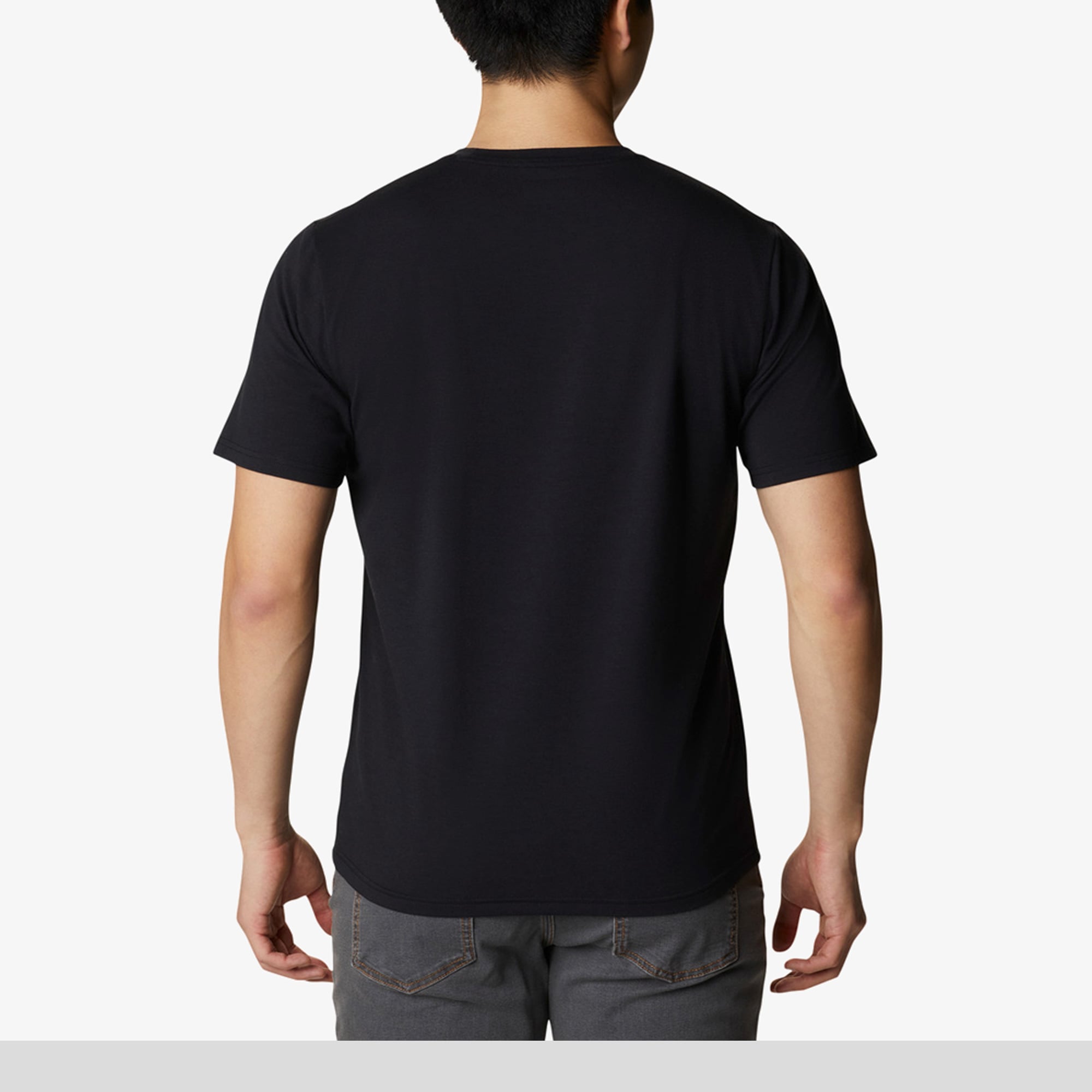 Columbia Sun Trek Sleeve Erkek Siyah T-Shirt