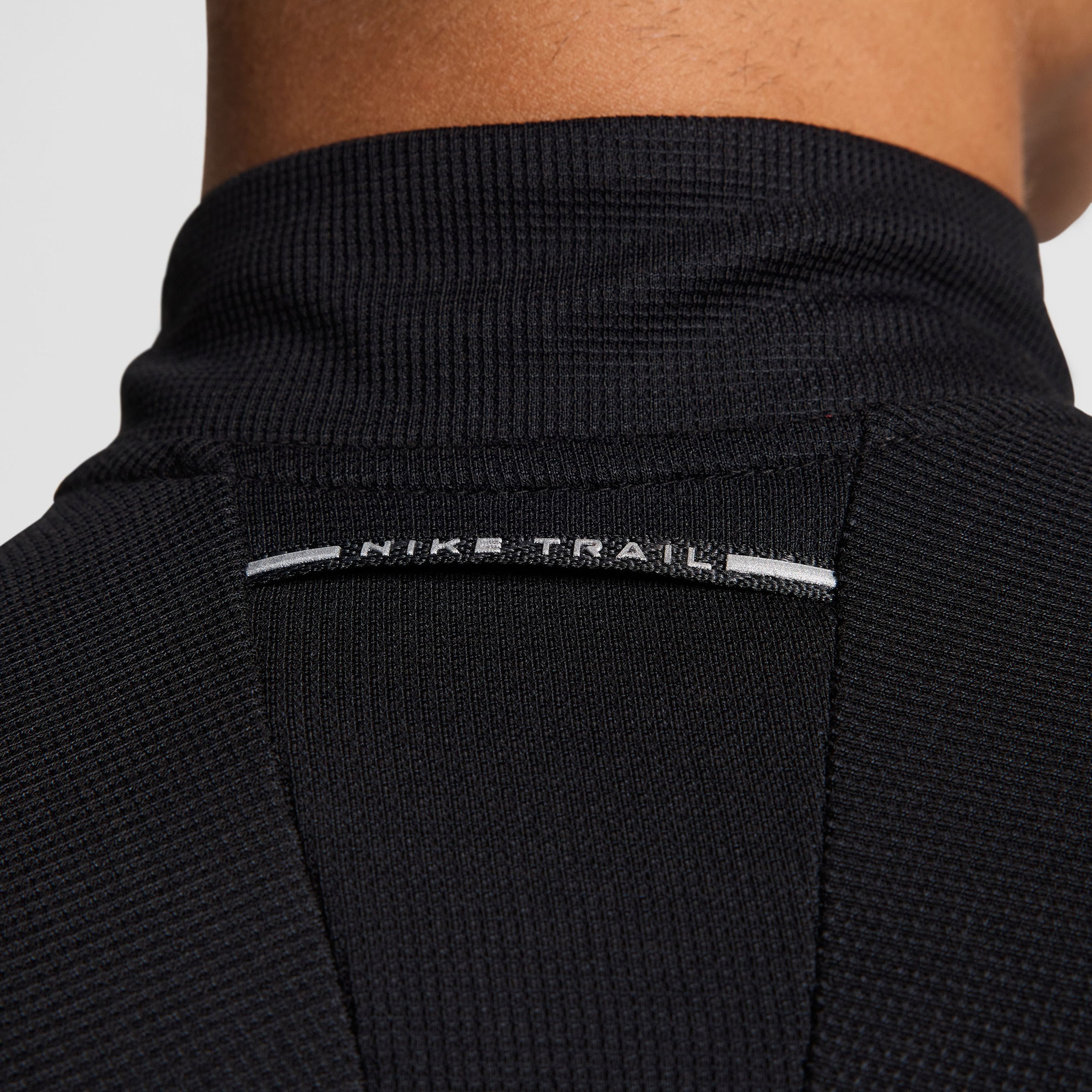 Nike Dri-Fit Trail Midlayer Erkek Siyah Kapüşonlu Hoodie