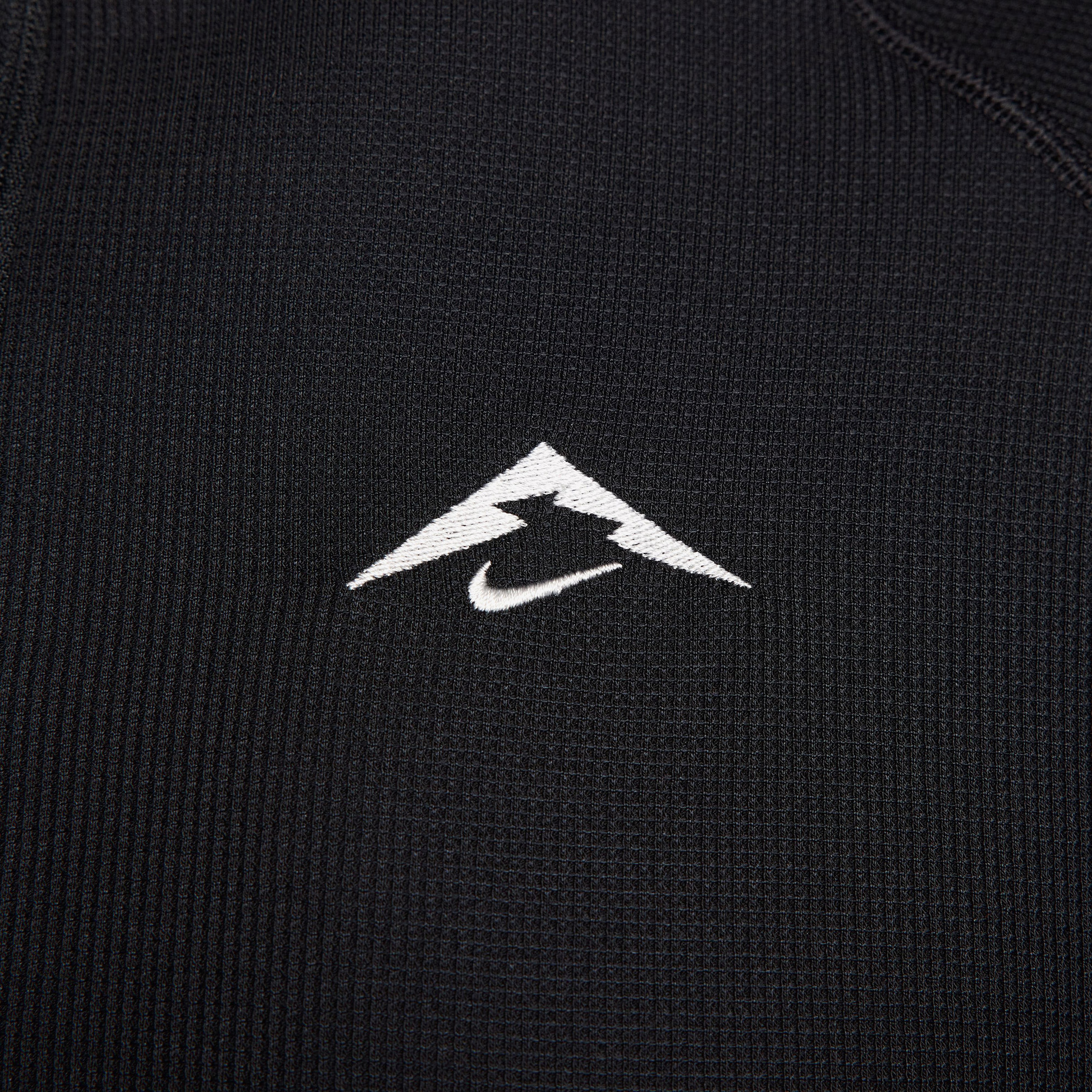 Nike Dri-Fit Trail Midlayer Erkek Siyah Kapüşonlu Hoodie