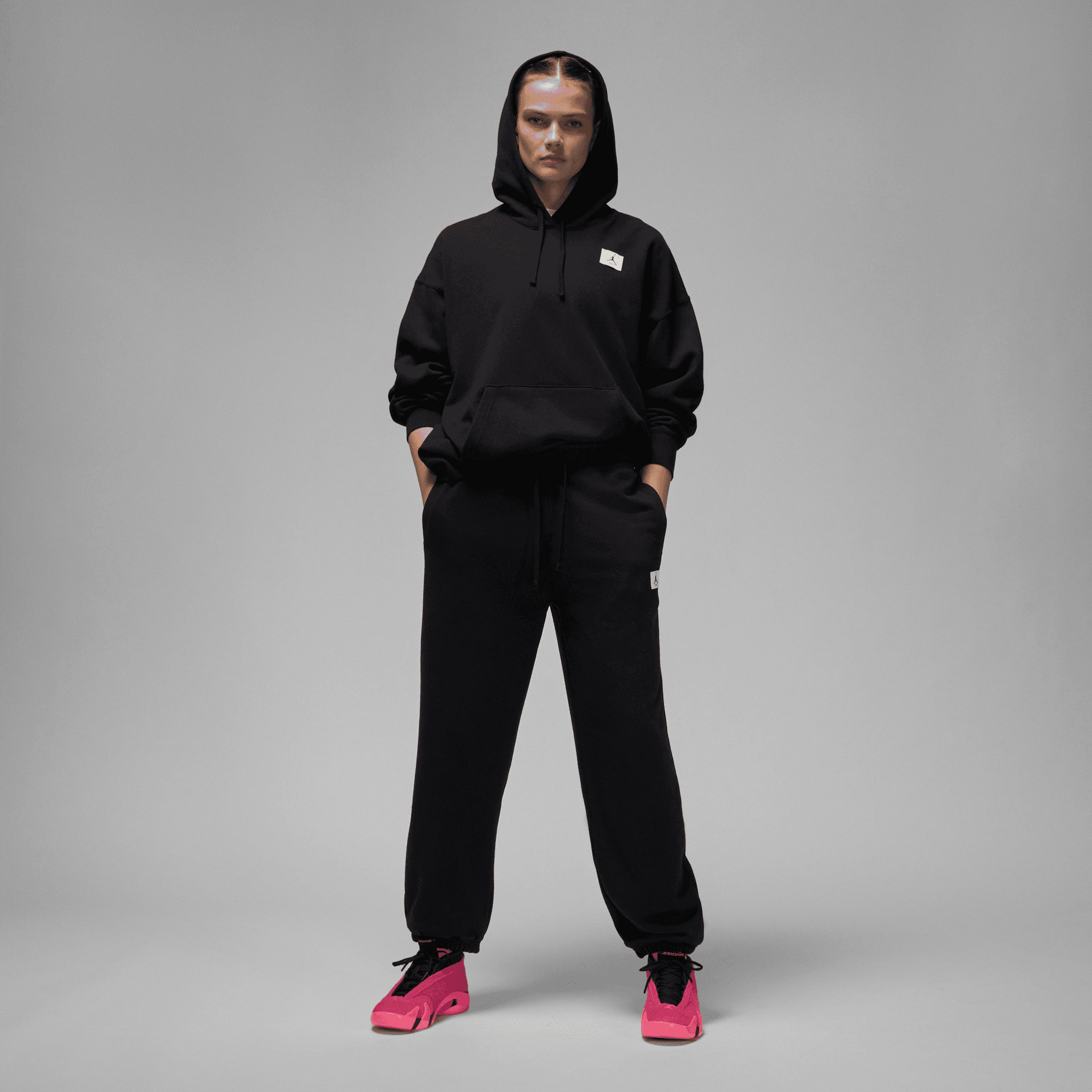 Jordan Flight Fleece Erkek Siyah Eşofman Altı