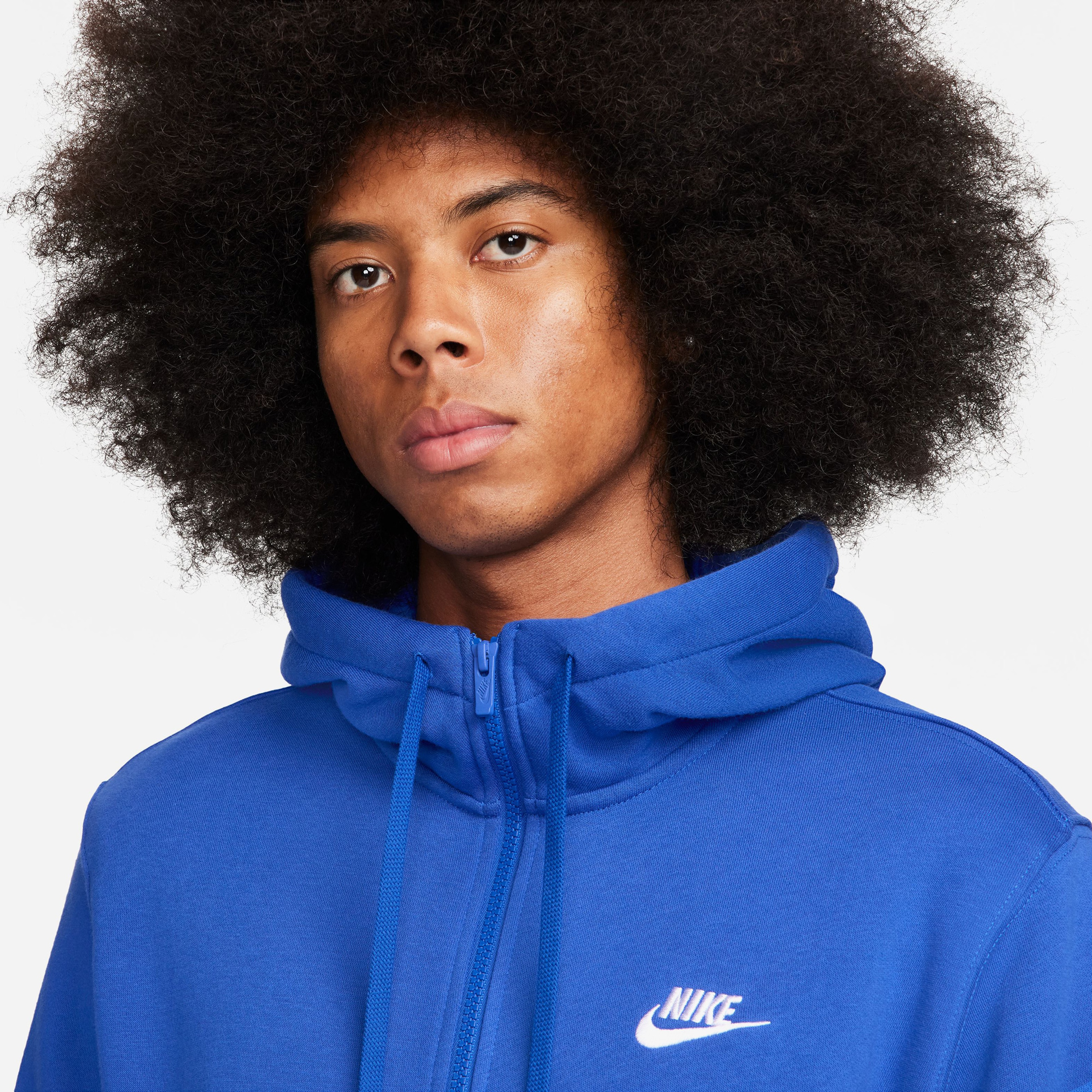 Nike Sportswear Club Fleece Erkek Mavi Günlük Sweatshirt