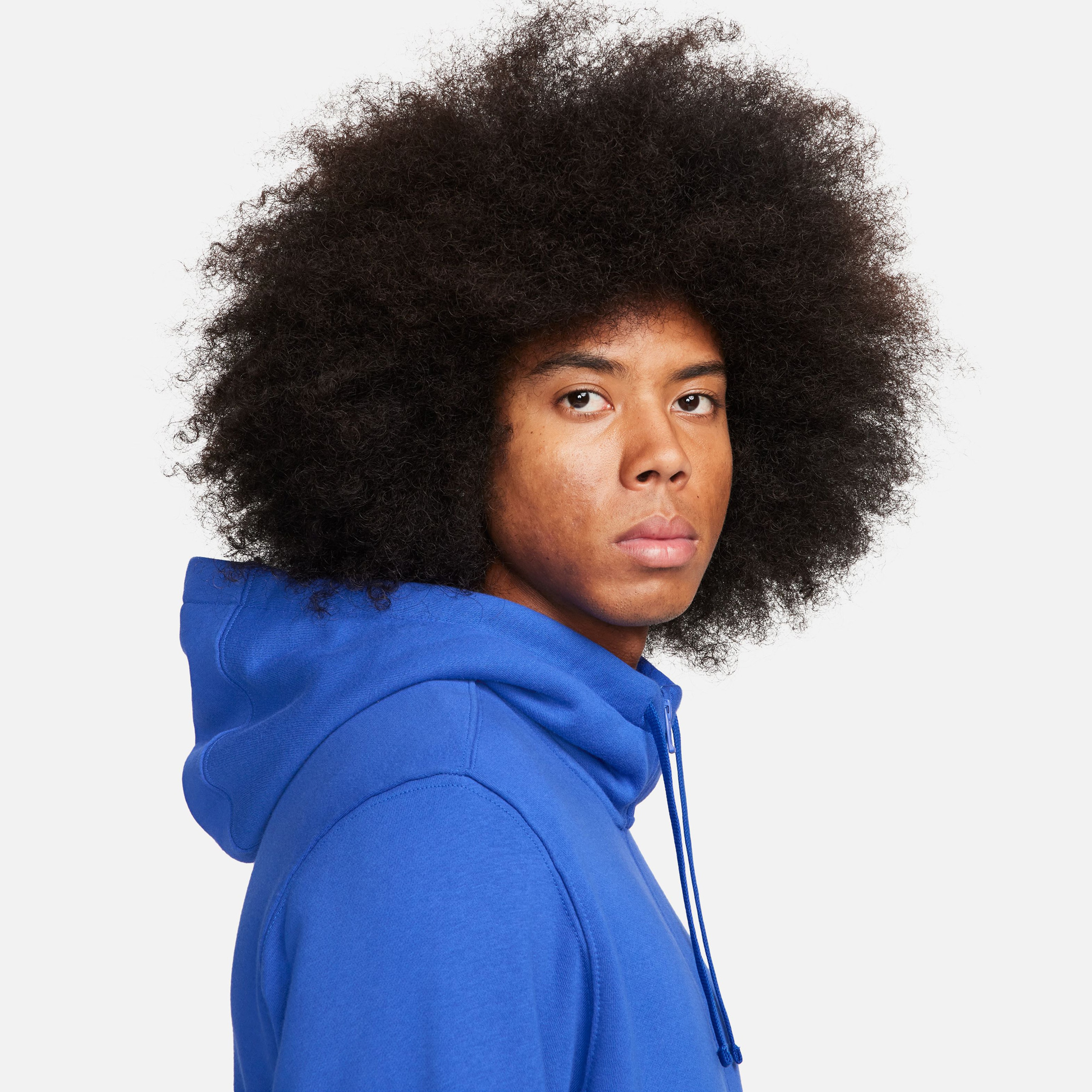 Nike Sportswear Club Fleece Erkek Mavi Günlük Sweatshirt
