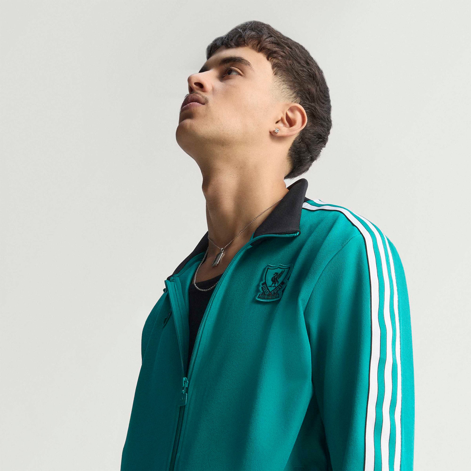 adidas Lfc Icon Tt Erkek Yeşil Sweatshirt