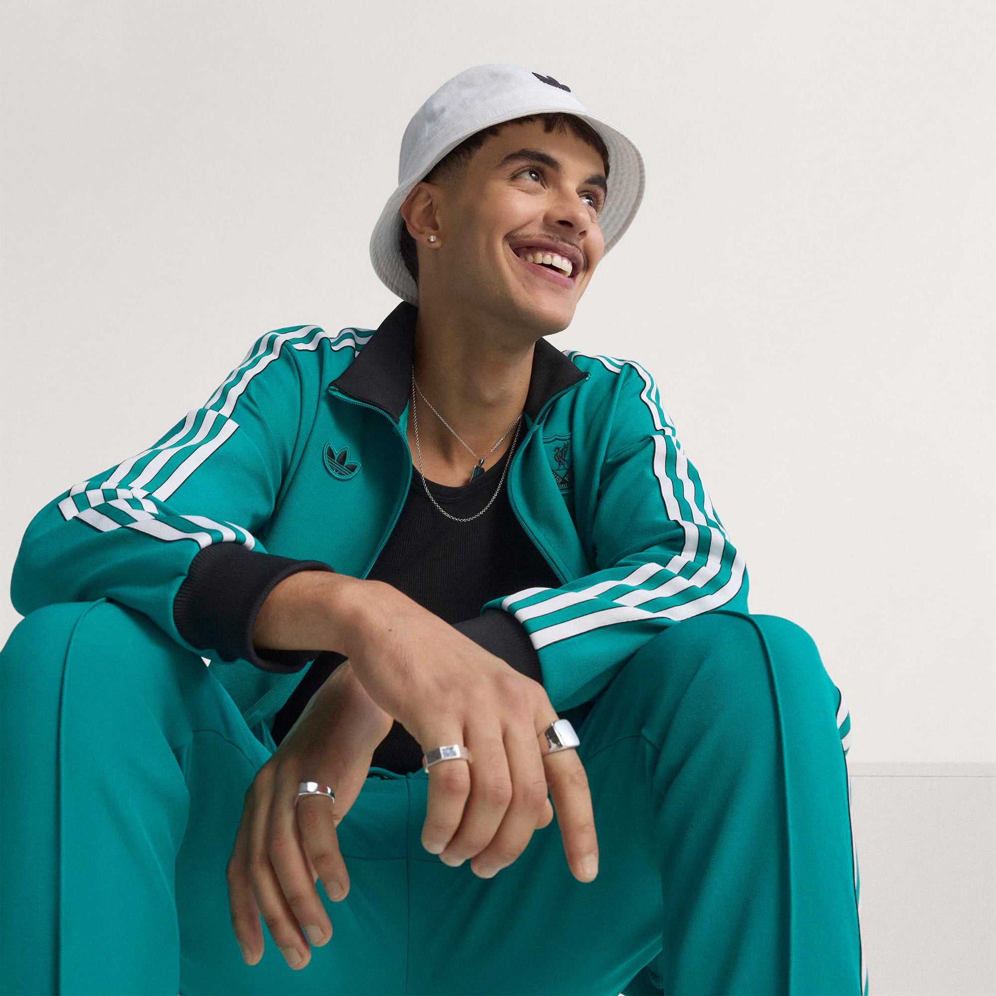 adidas Lfc Icon Tt Erkek Yeşil Sweatshirt