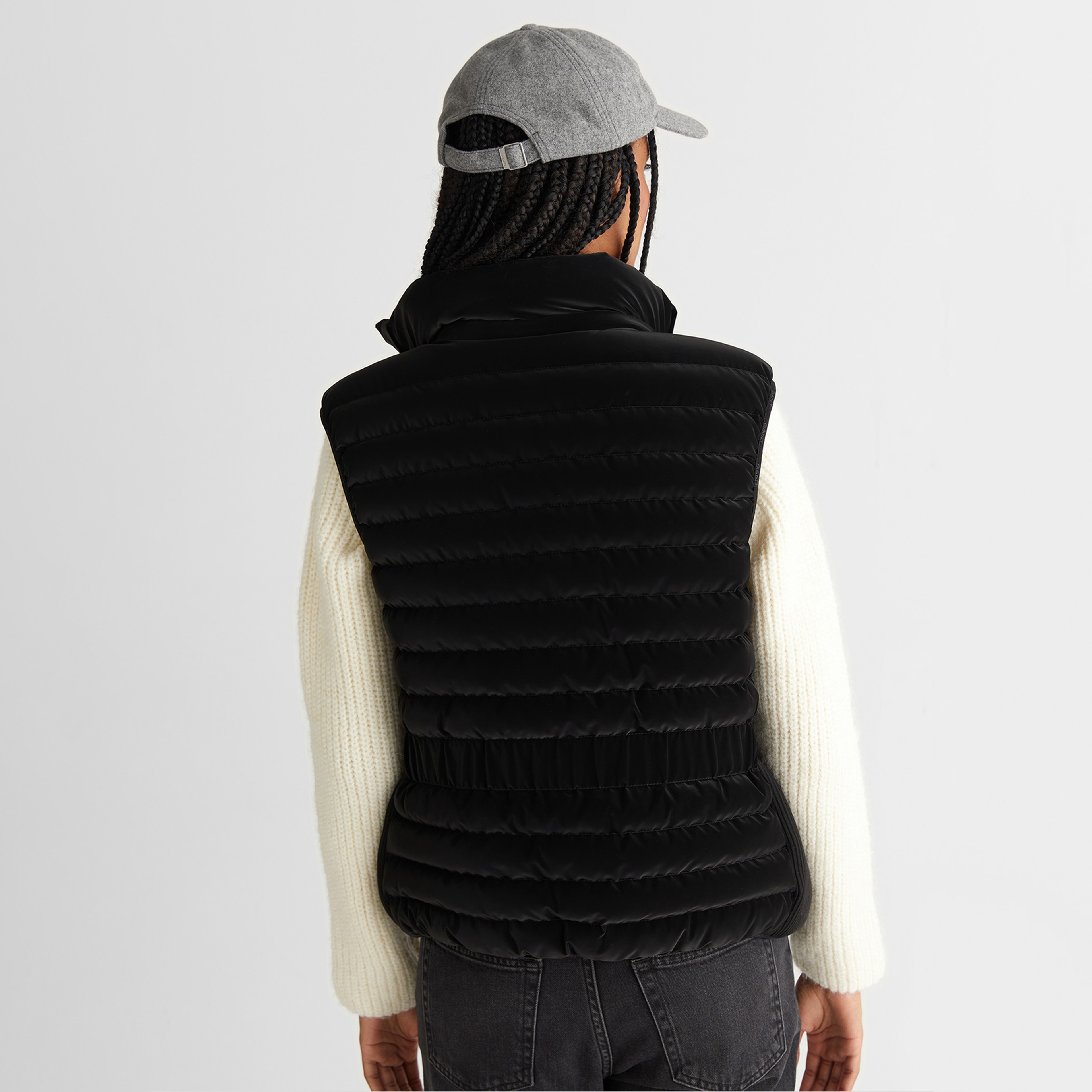 GANT Kadın Siyah Regular Fit Yelek