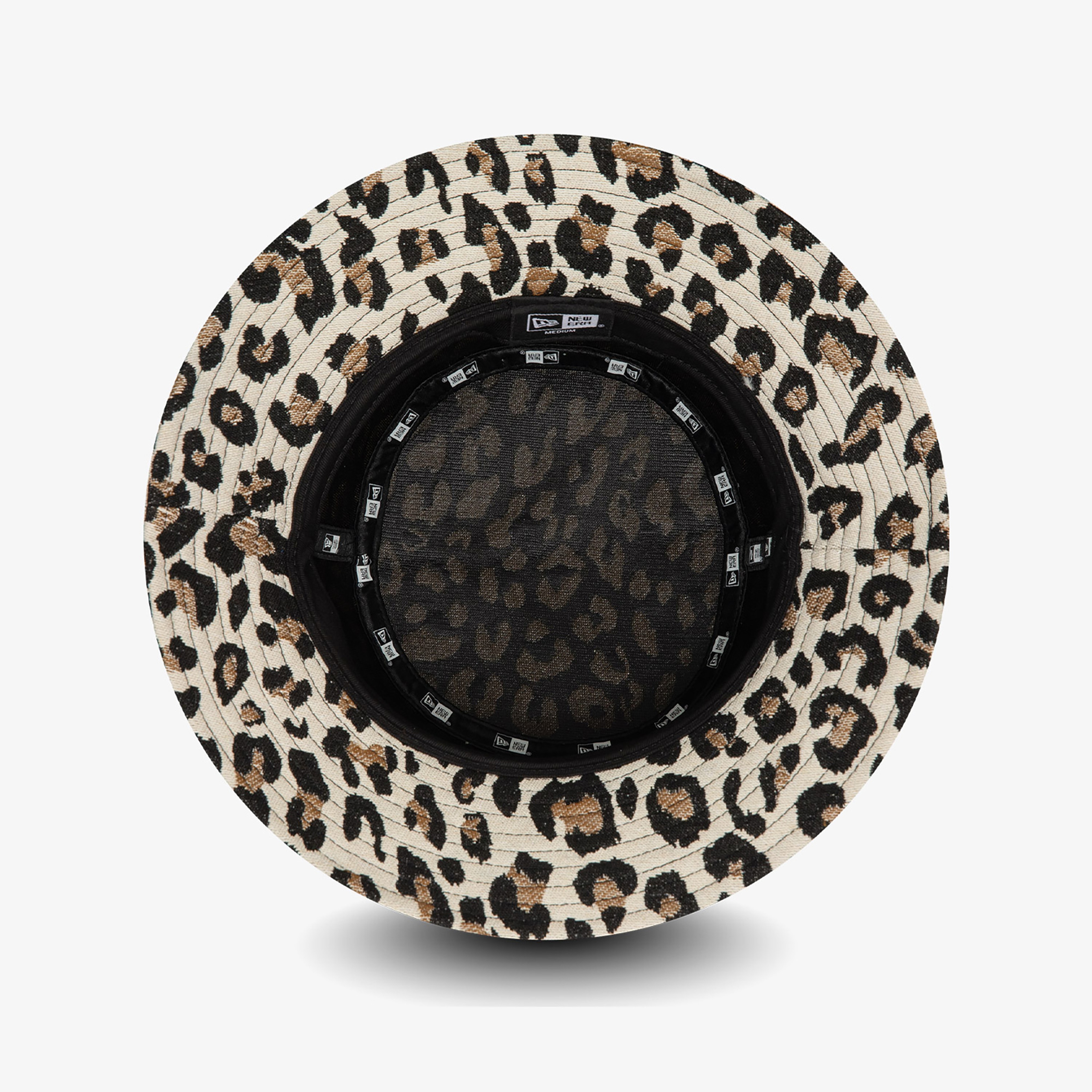 New Era Wmns Leopard Bucket Newera Stnblk Kadın Bej Şapka