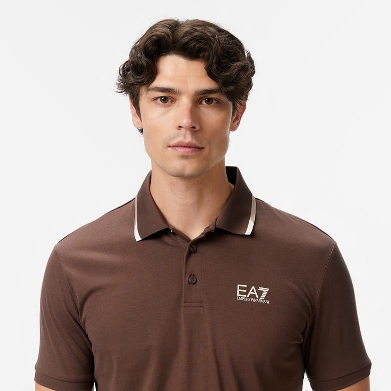 EA7 Erkek Kahverengi Polo