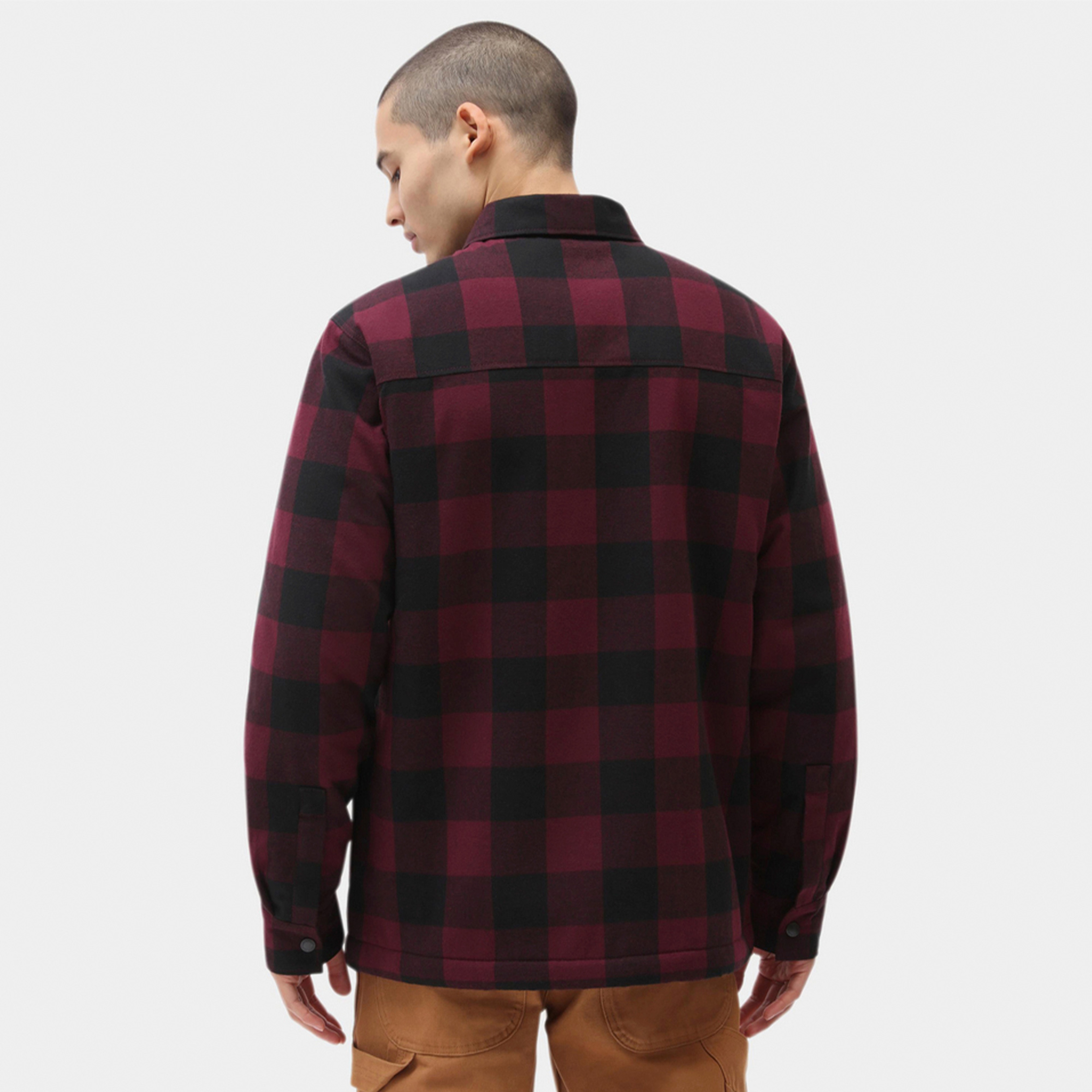 Dickies Lined Sacramento Erkek Kırmızı Gömlek