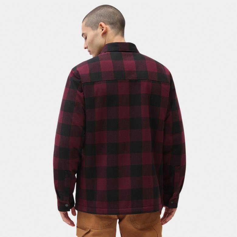 Dickies Lined Sacramento Erkek Kırmızı Gömlek