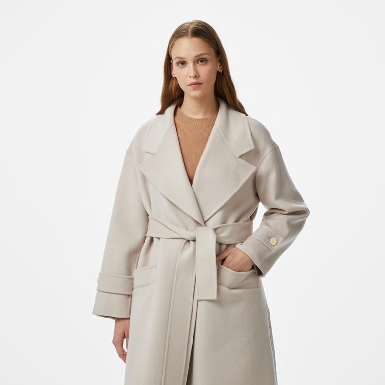 Liu Jo Kadın Gri Mont