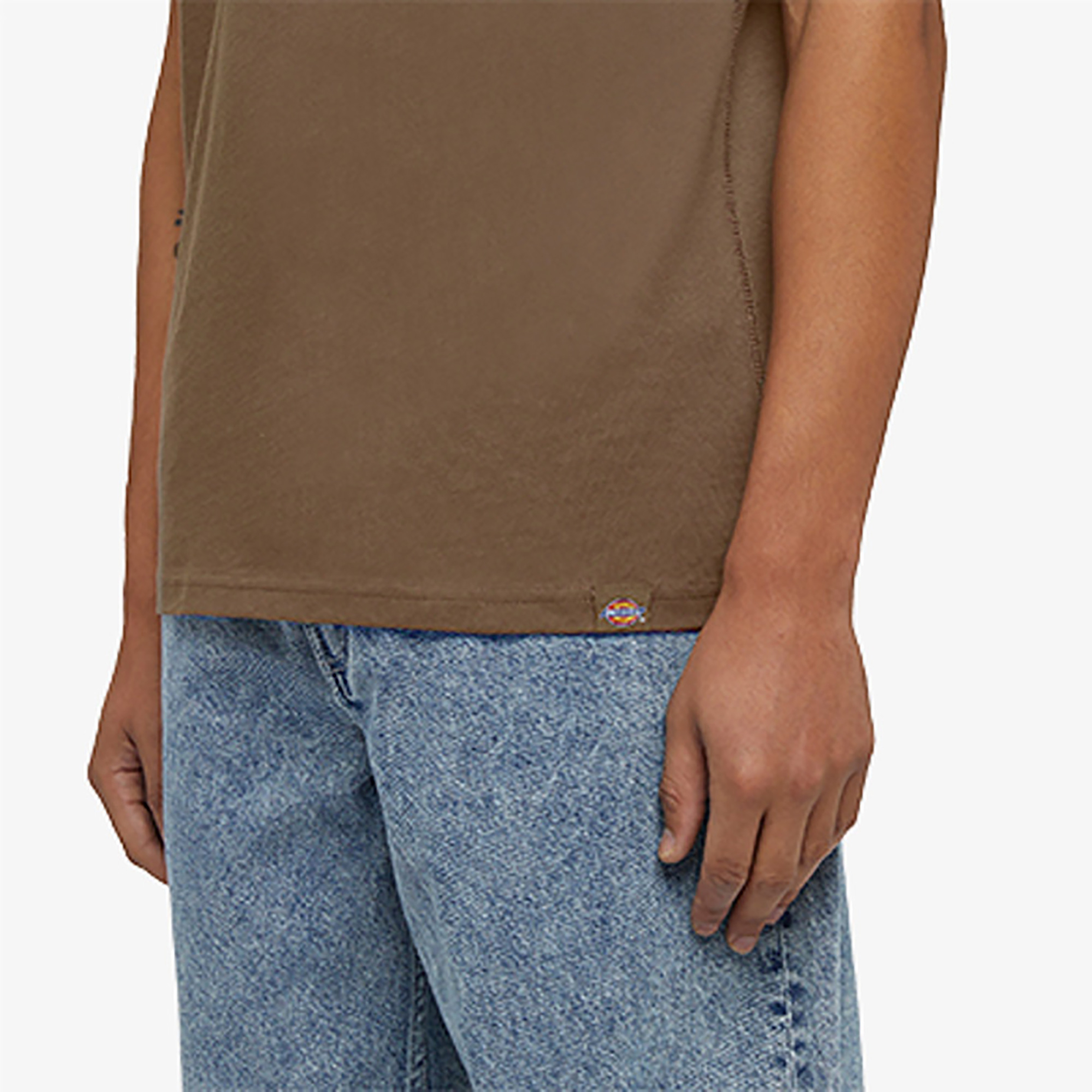 Dickies Builder Kısa Kollu Erkek Kahverengi T-Shirt
