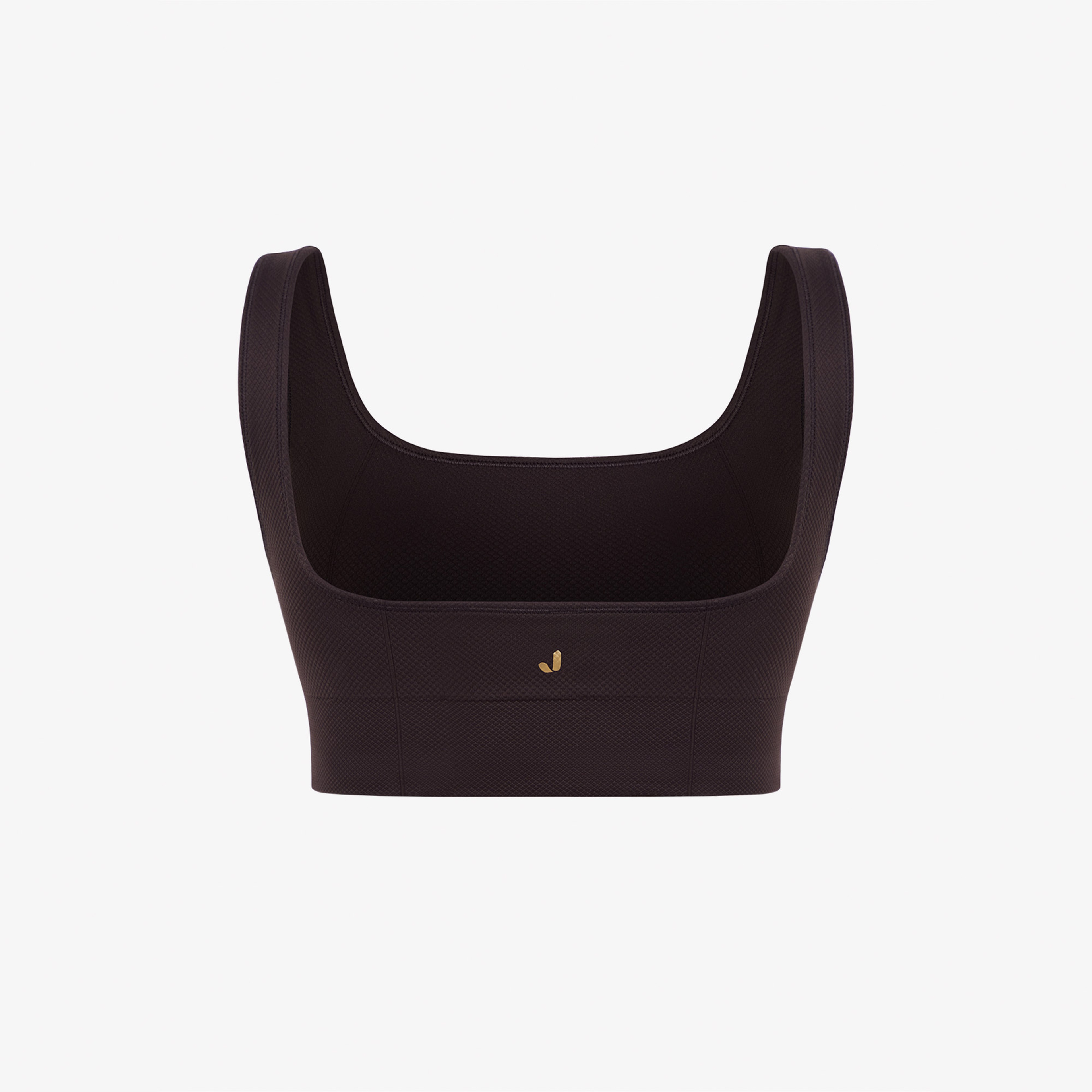 Jerf Holly Petek Desenli Kadın Kahverengi Bra