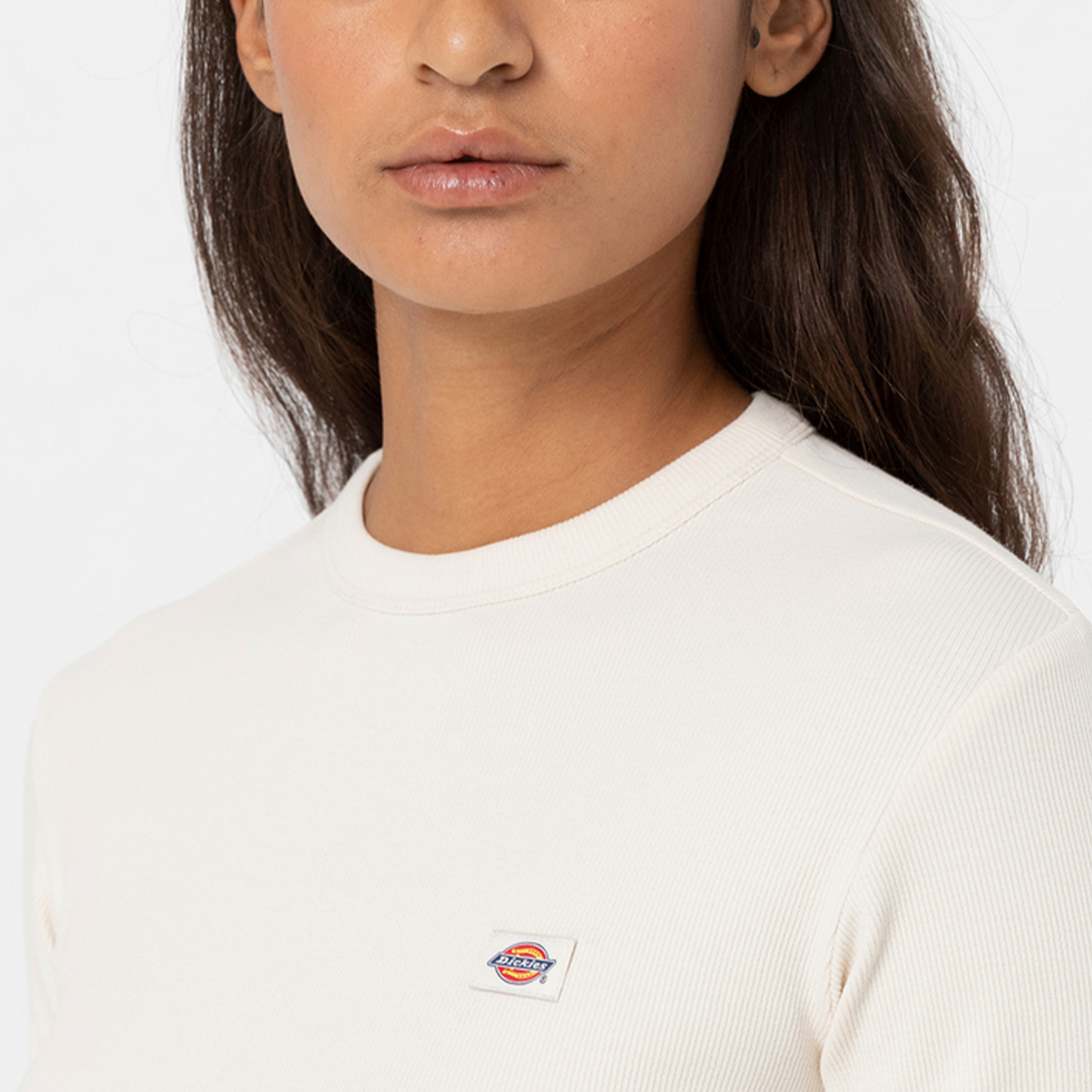 Dickies Marysville Kısa Kollu Kadın Krem T-Shirt