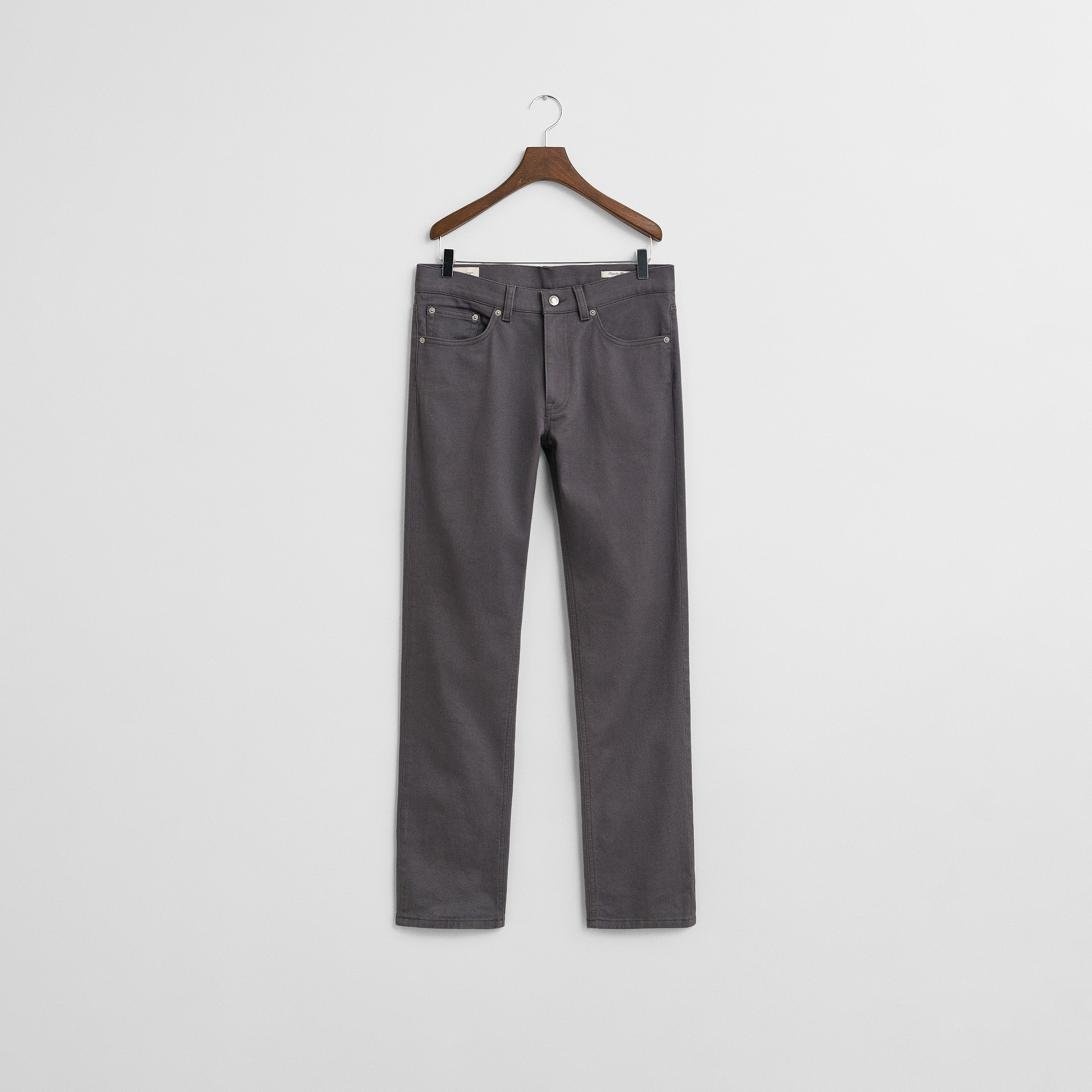GANT Erkek Gri Regular Fit Soft Twill Jean