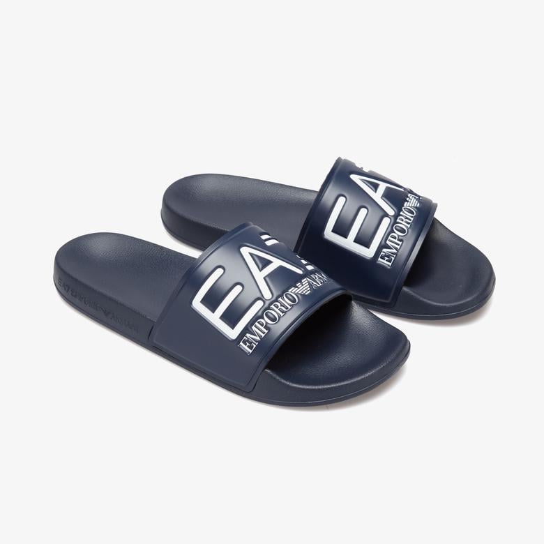 EA7 Unisex Lacivert Plaj Terliği