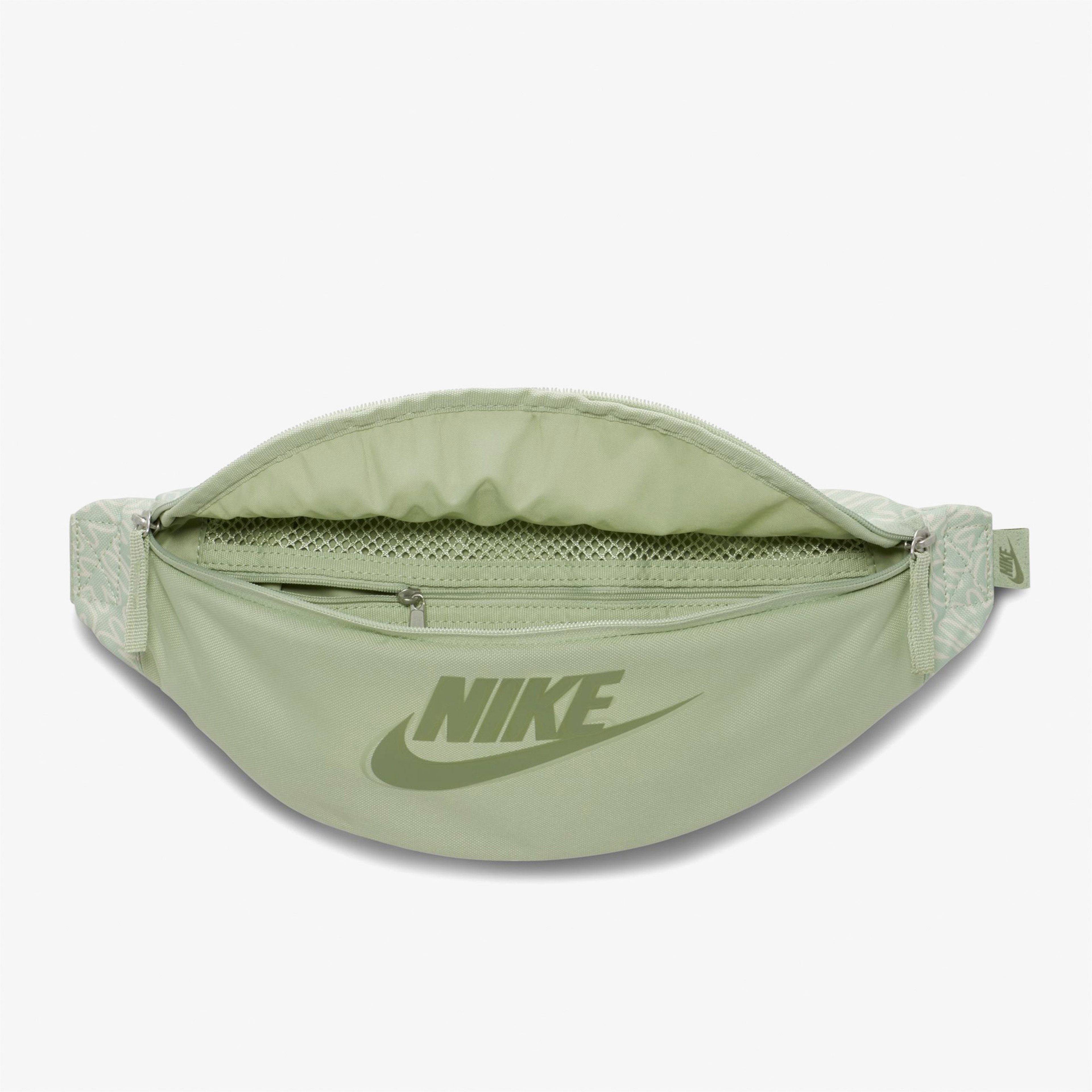 Nike Heritage Waistpack Scribble Unisex Yeşil Bel Çantası