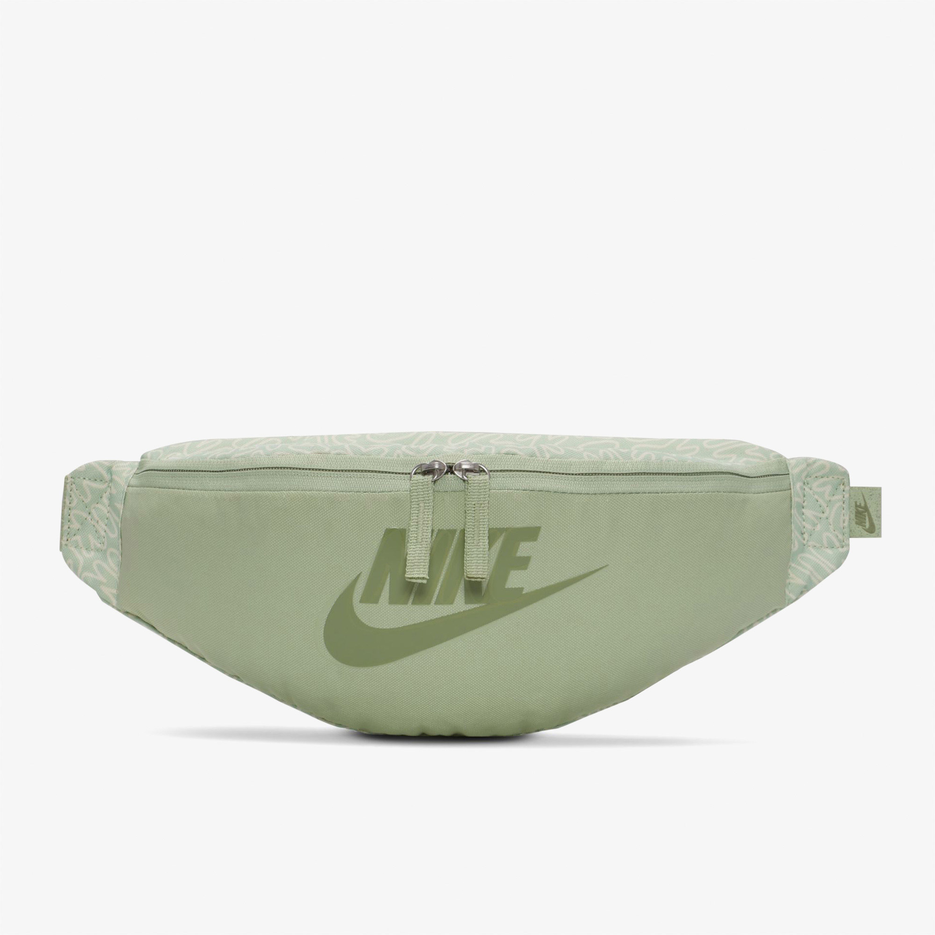 Nike Heritage Waistpack Scribble Unisex Yeşil Bel Çantası