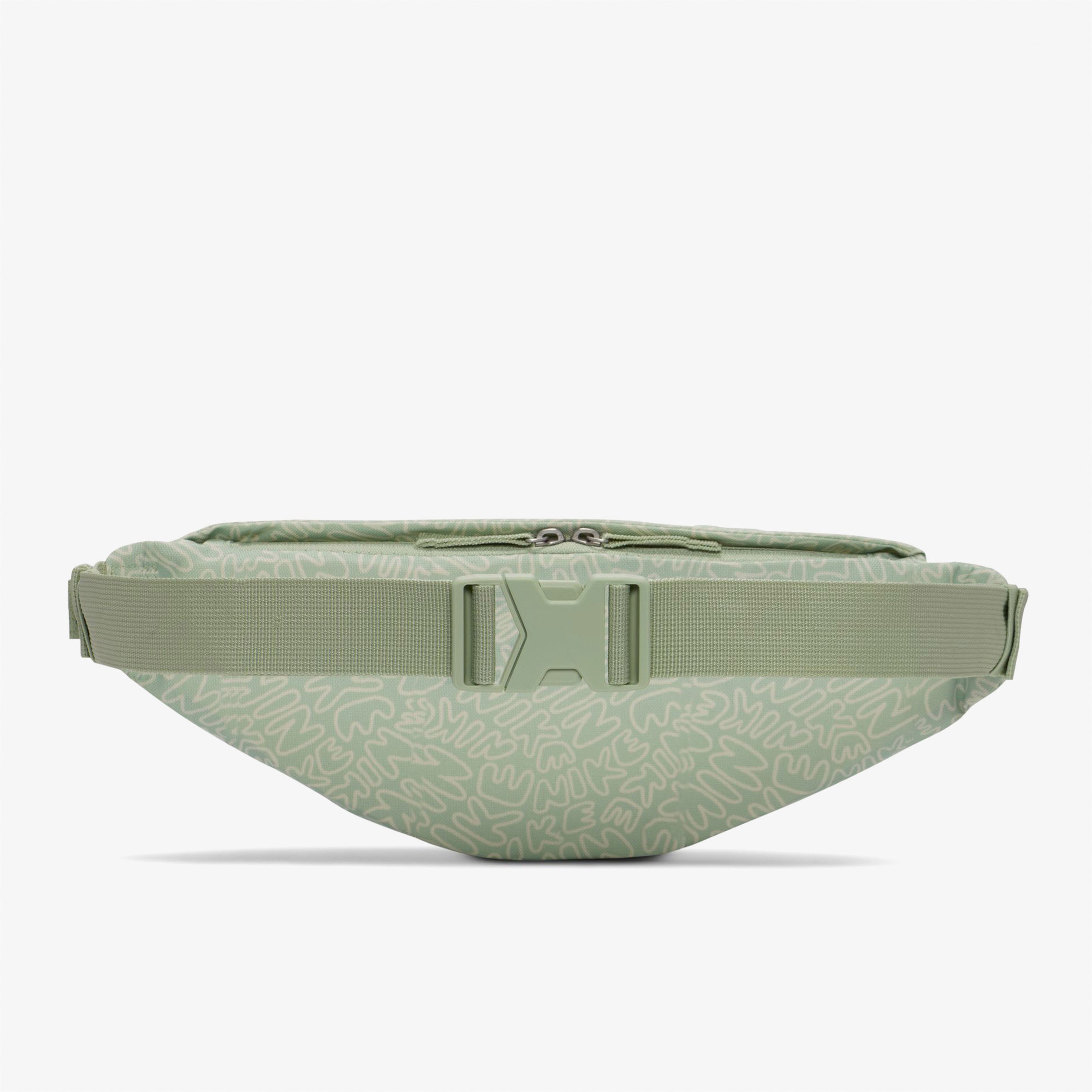 Nike Heritage Waistpack Scribble Unisex Yeşil Bel Çantası