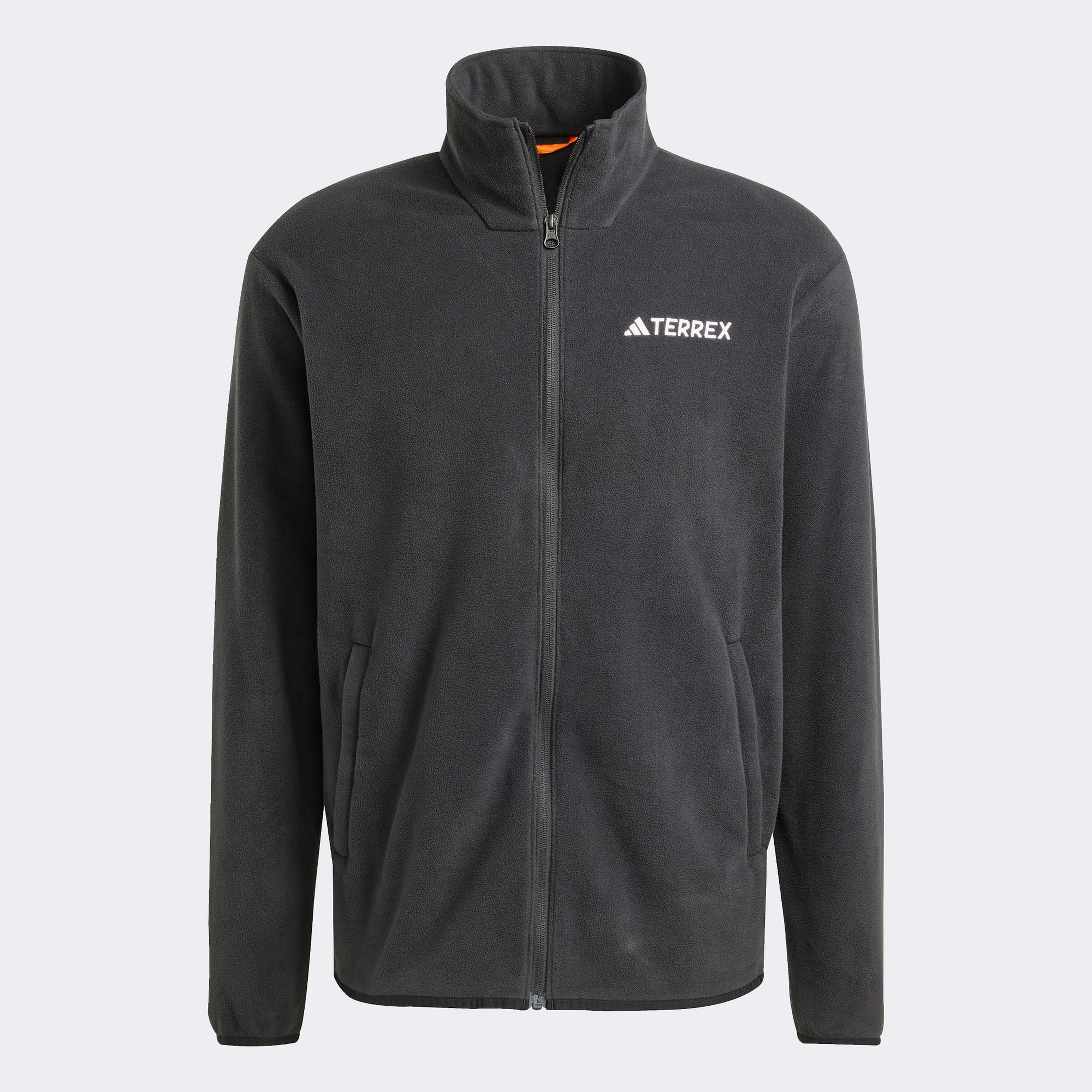 adidas Mountain Essentials Full-Zip Fleece Erkek Siyah