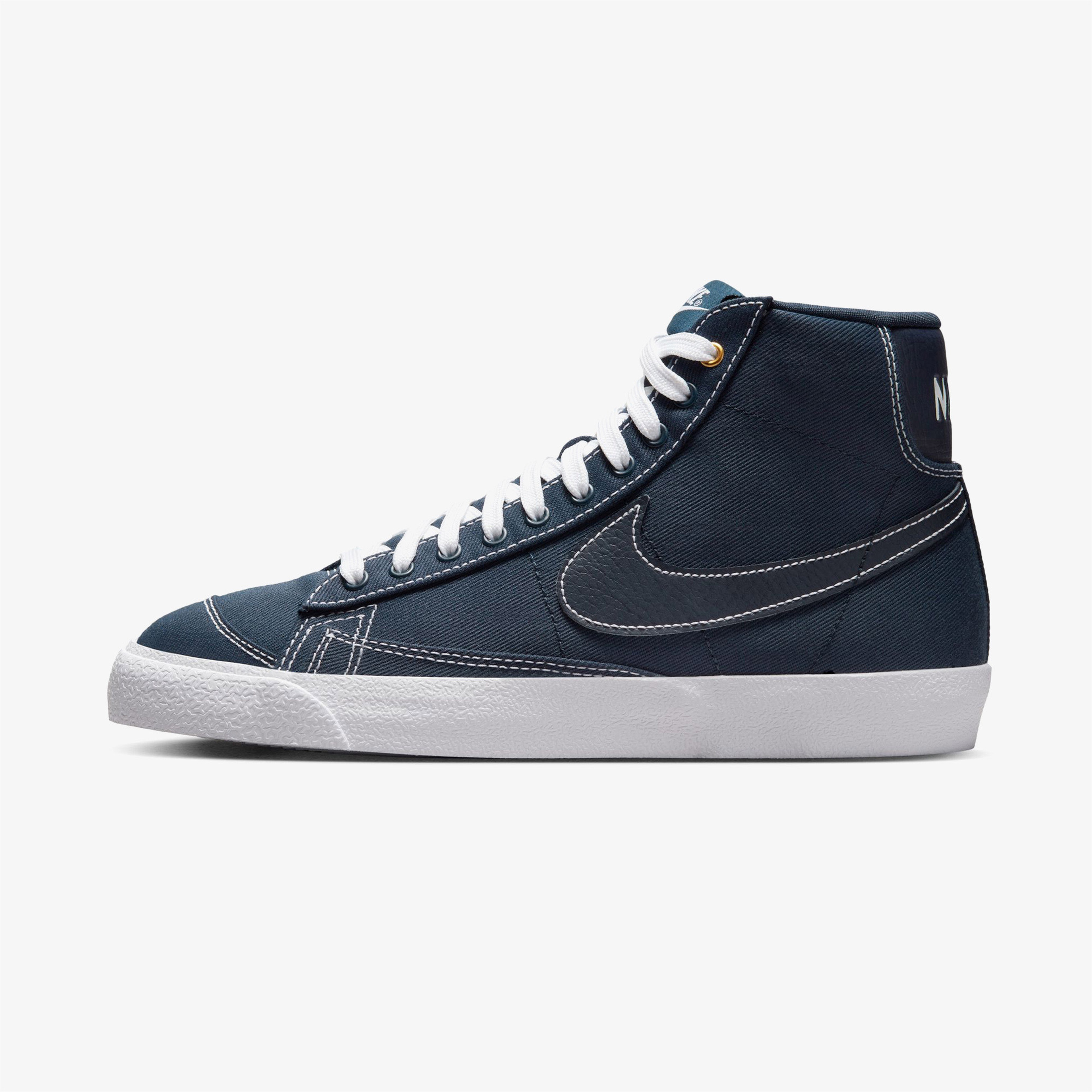 Nike Blazer Mid '77 Kadın Lacivert Spor Ayakkabı