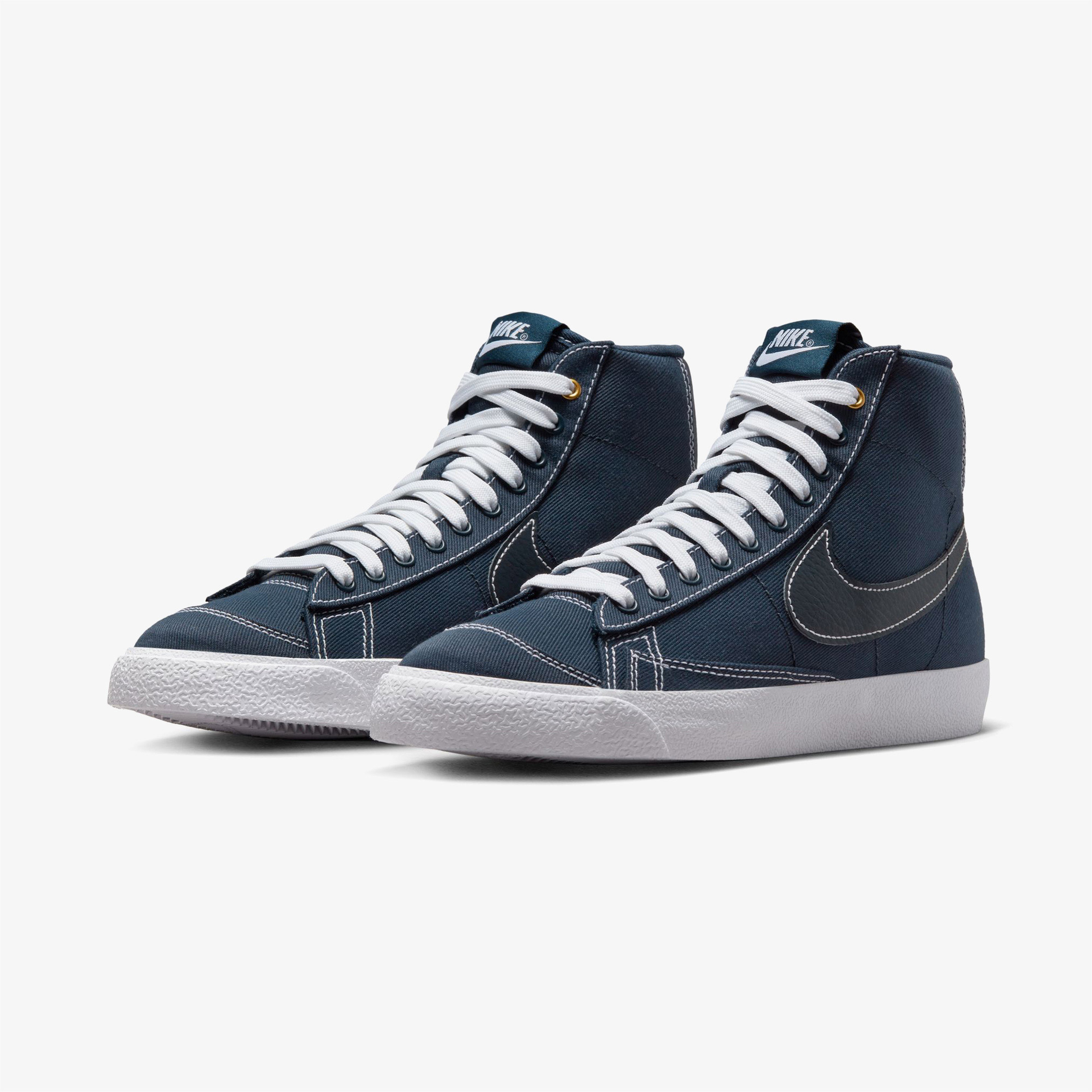 Nike Blazer Mid '77 Kadın Lacivert Spor Ayakkabı