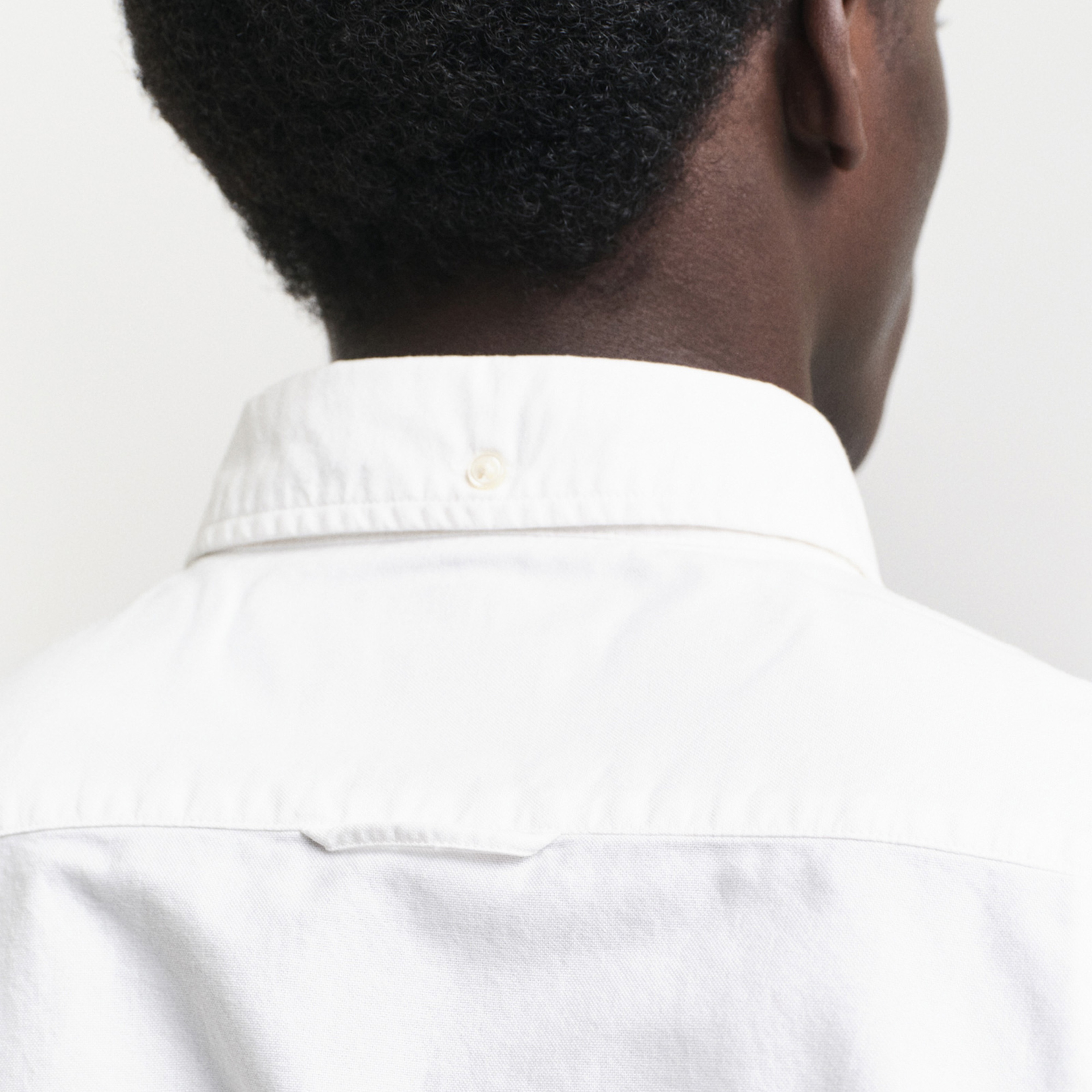 GANT Erkek Beyaz Slim Fit Klasik Yaka Oxford Gömlek