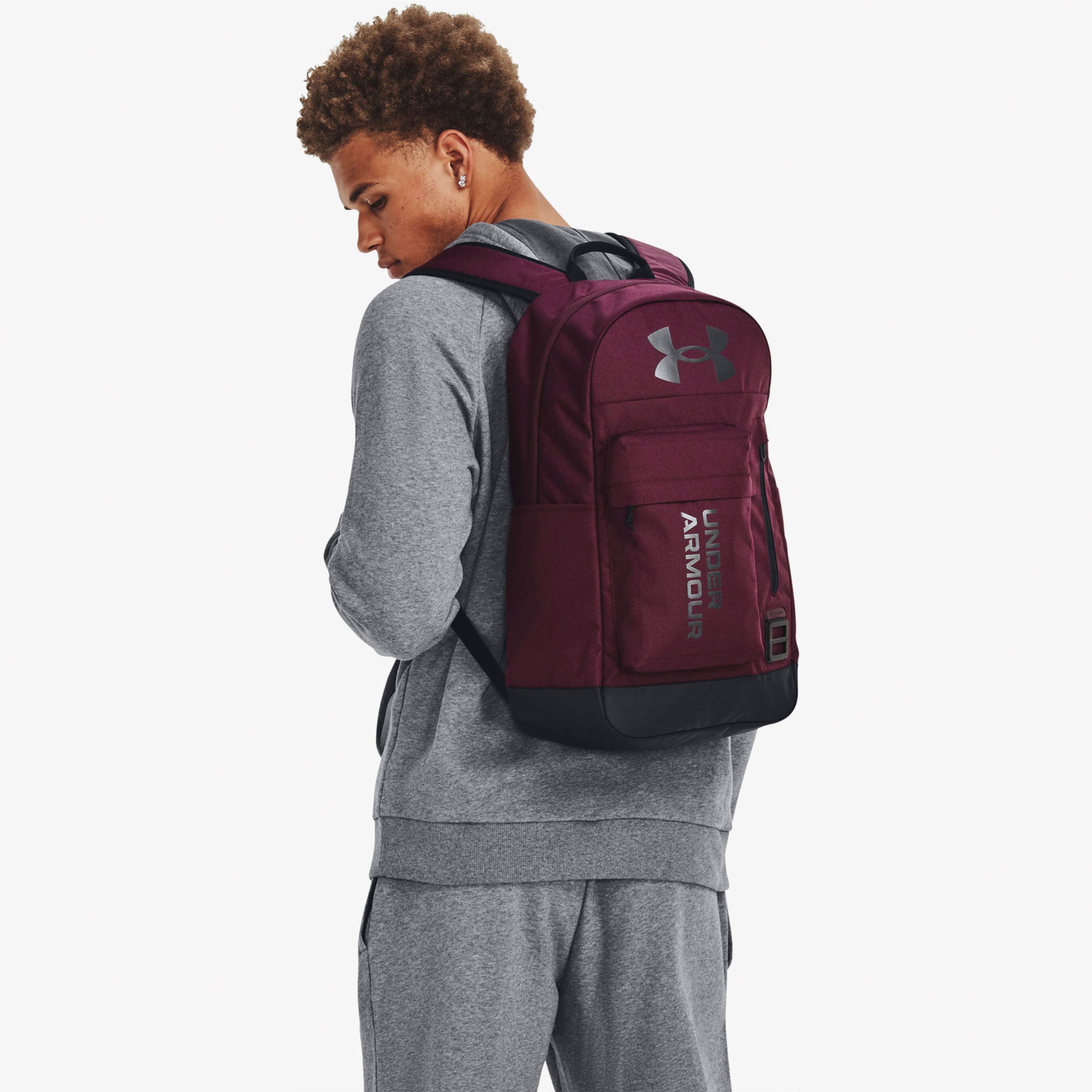 Under Armour Halftime Erkek Bordo Sırt Çantası