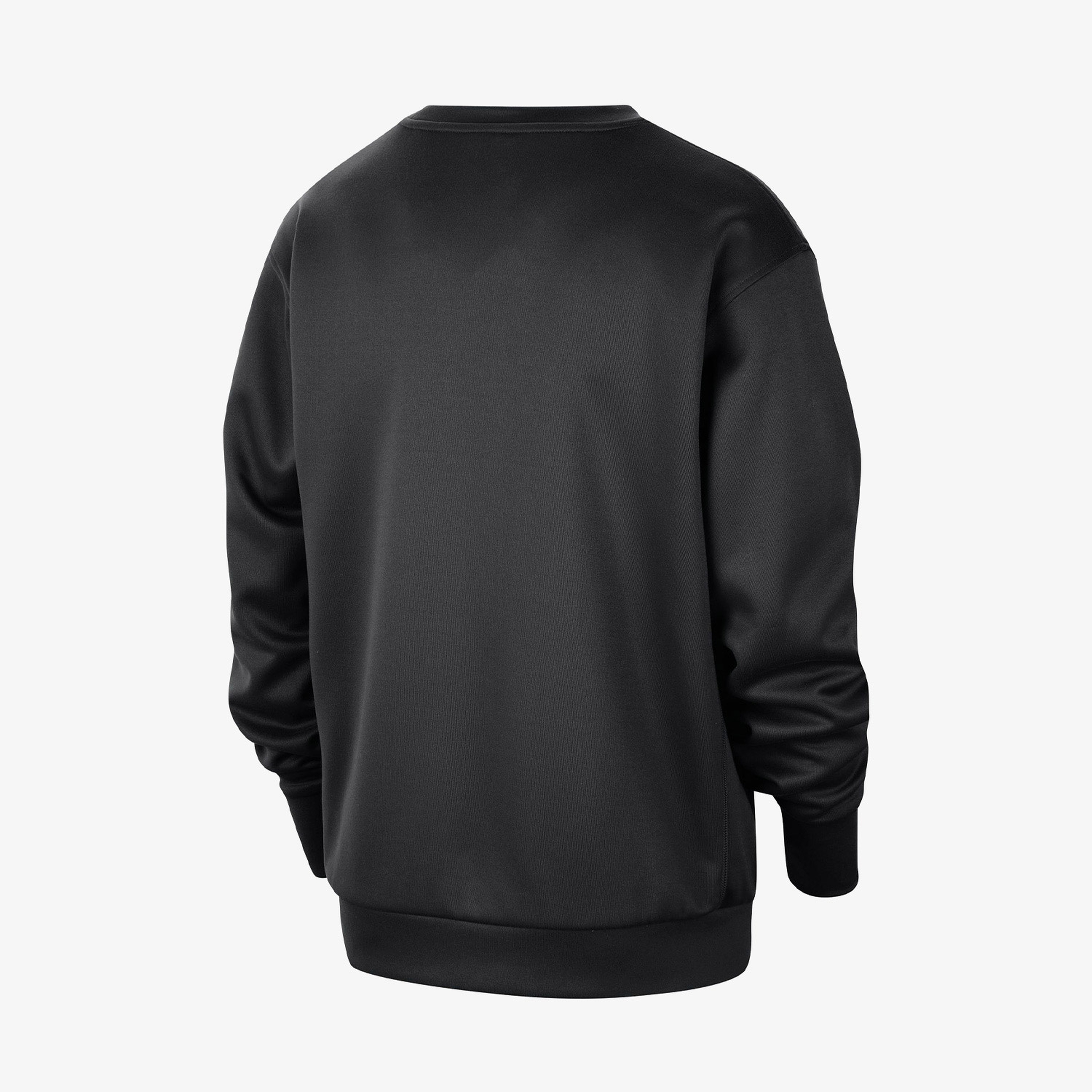 Nike Dri-FIT NBA Crew-Neck Erkek Siyah Sweatshirt