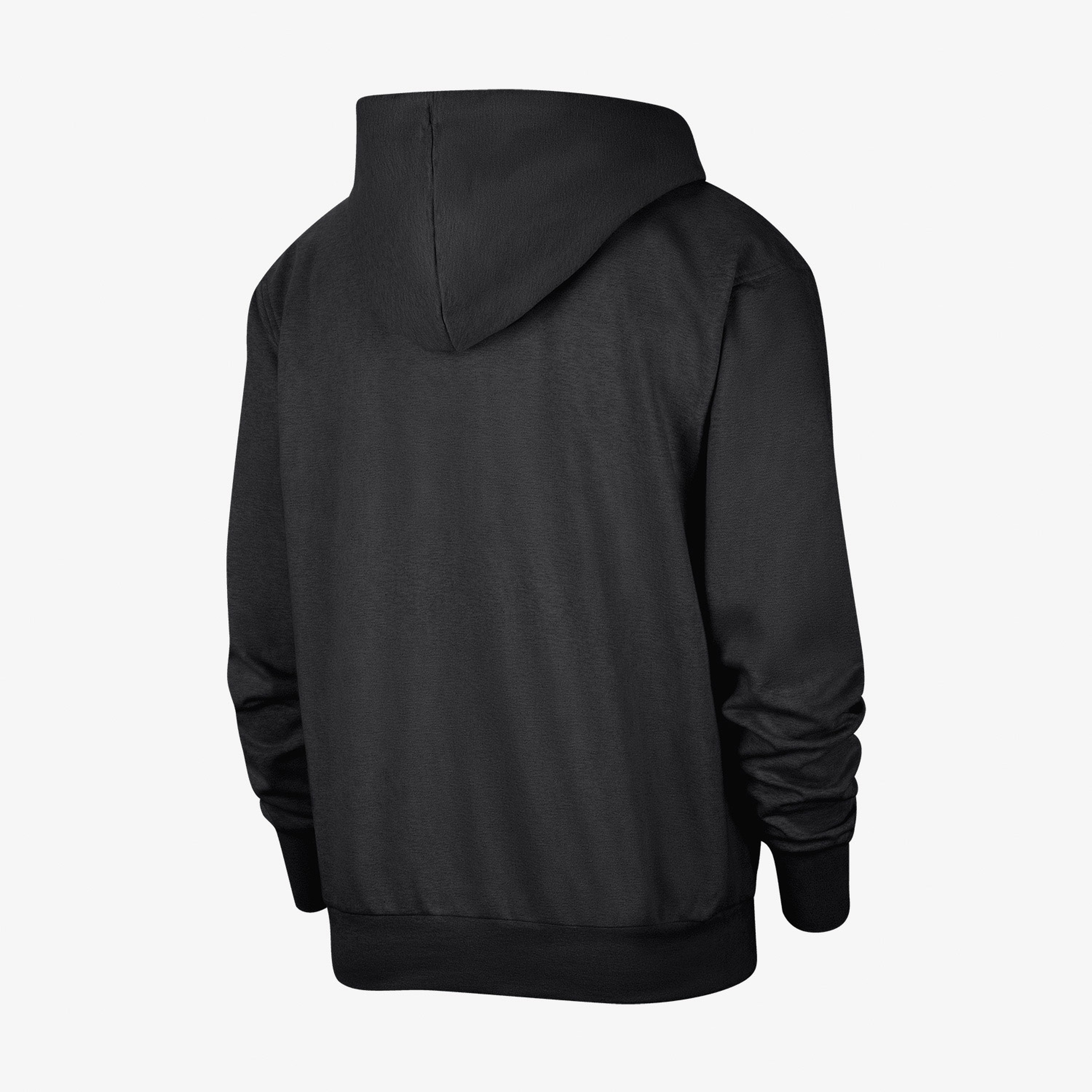 Nike Brooklyn Nets Standard Issue Dri-FIT NBA Erkek Siyah Hoodie