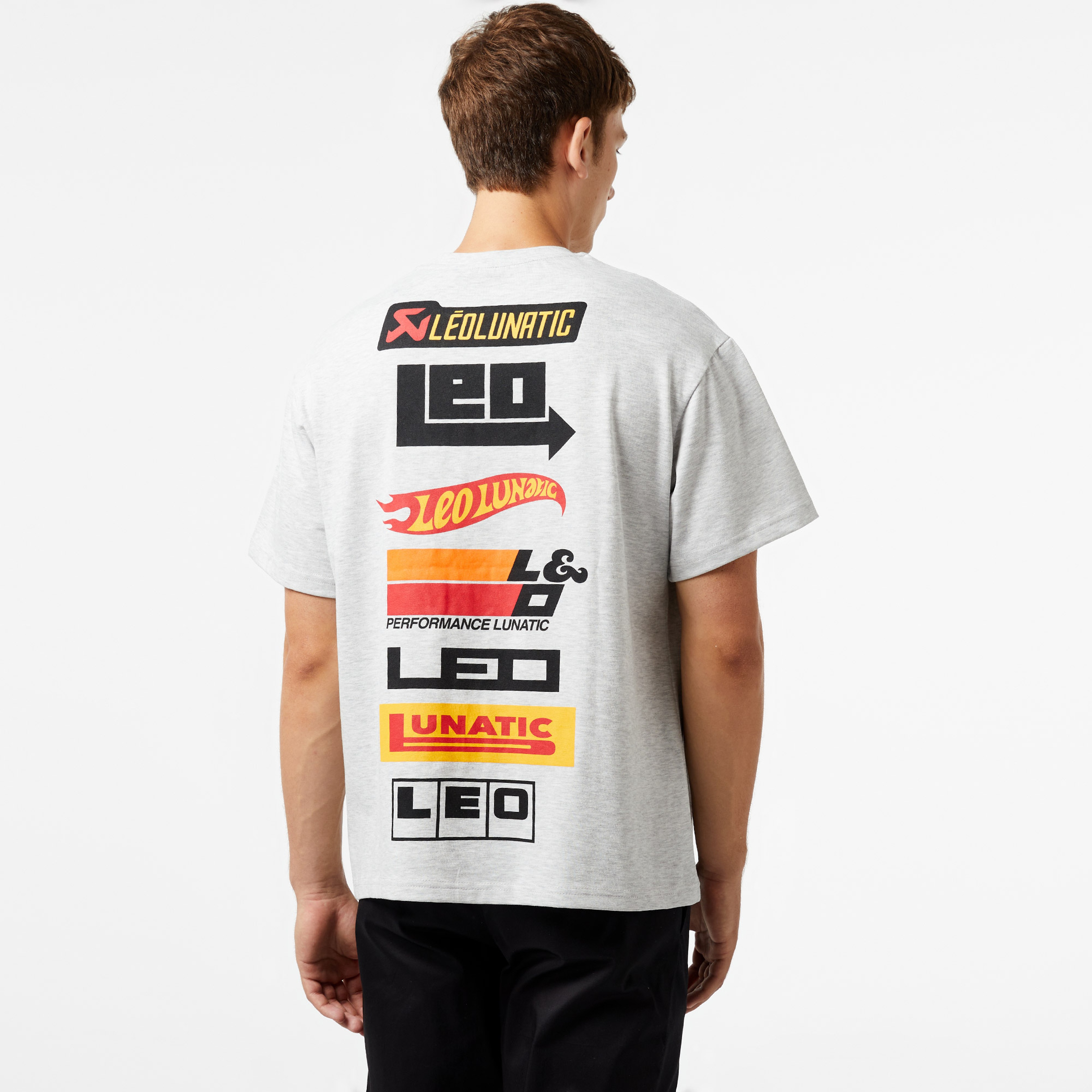 Leo Service Erkek Gri T-Shirt
