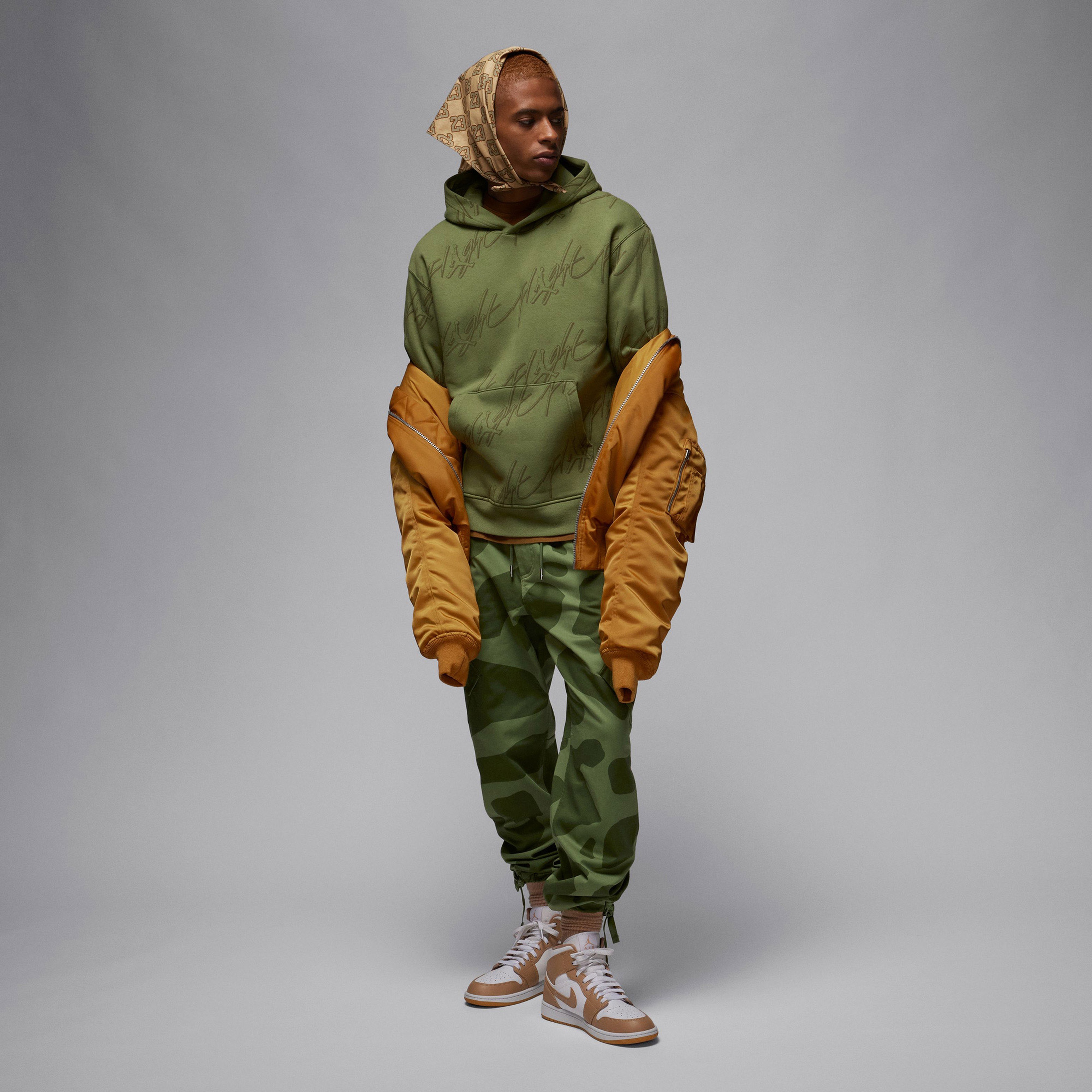 Jordan Essentials Po Erkek Yeşil Hoodie