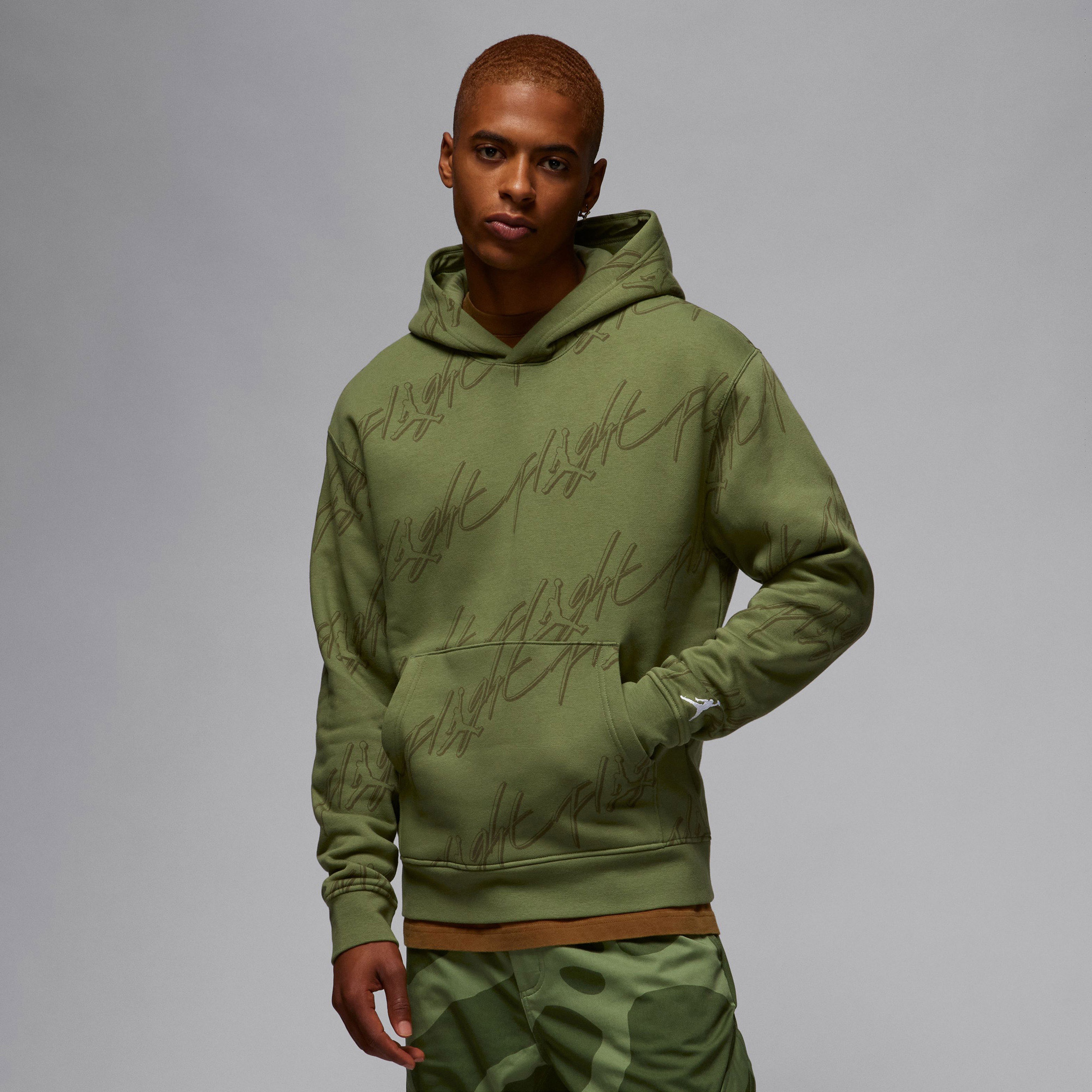 Jordan Essentials Po Erkek Yeşil Hoodie