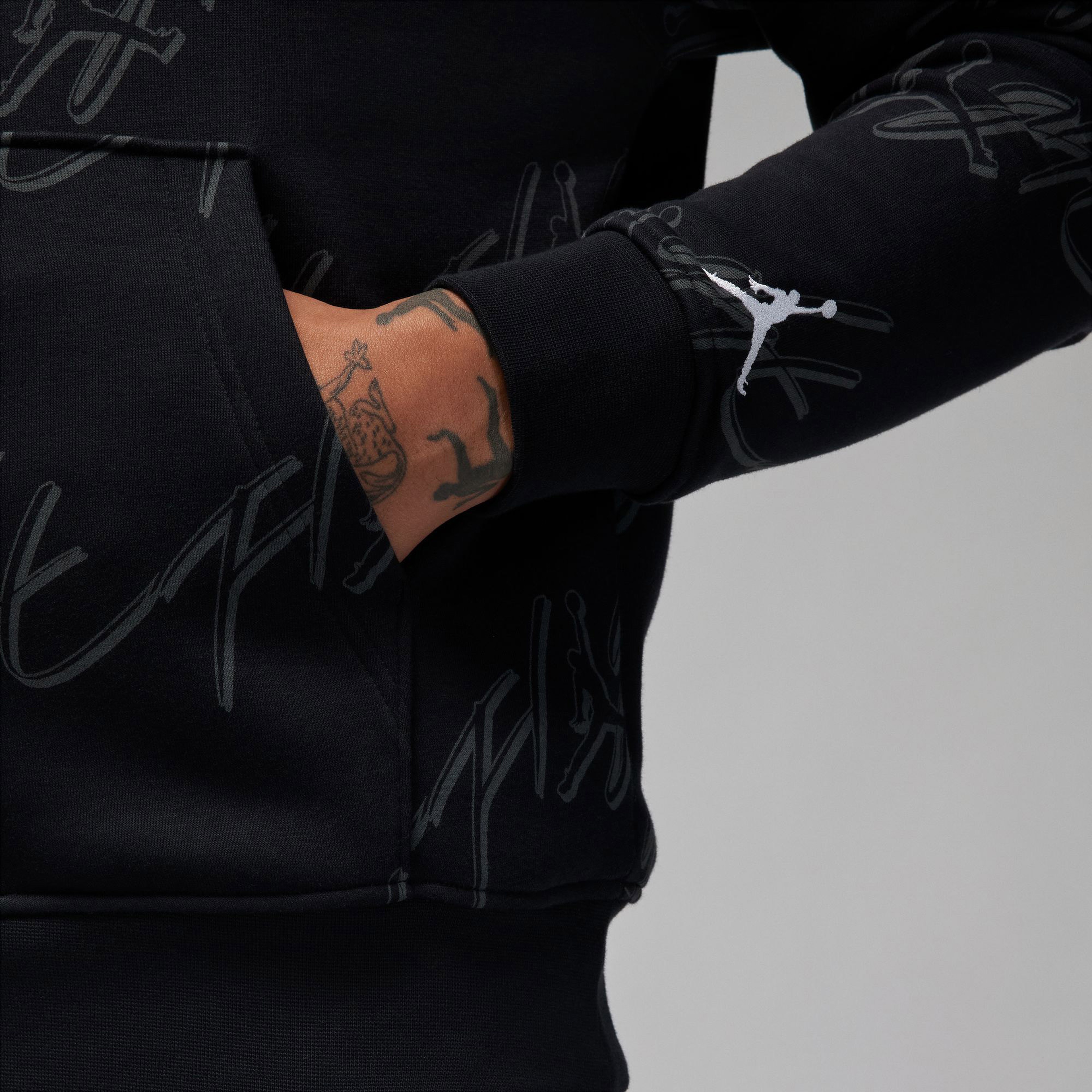 Jordan Essentials Po Erkek Siyah Hoodie